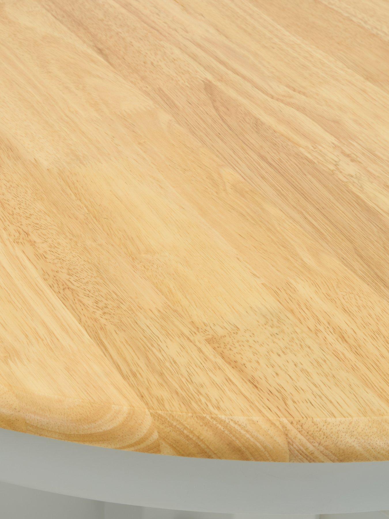 Image 4 of 5 of The Very Collection Kentucky 100cm Fixed Top Dining Table - Grey