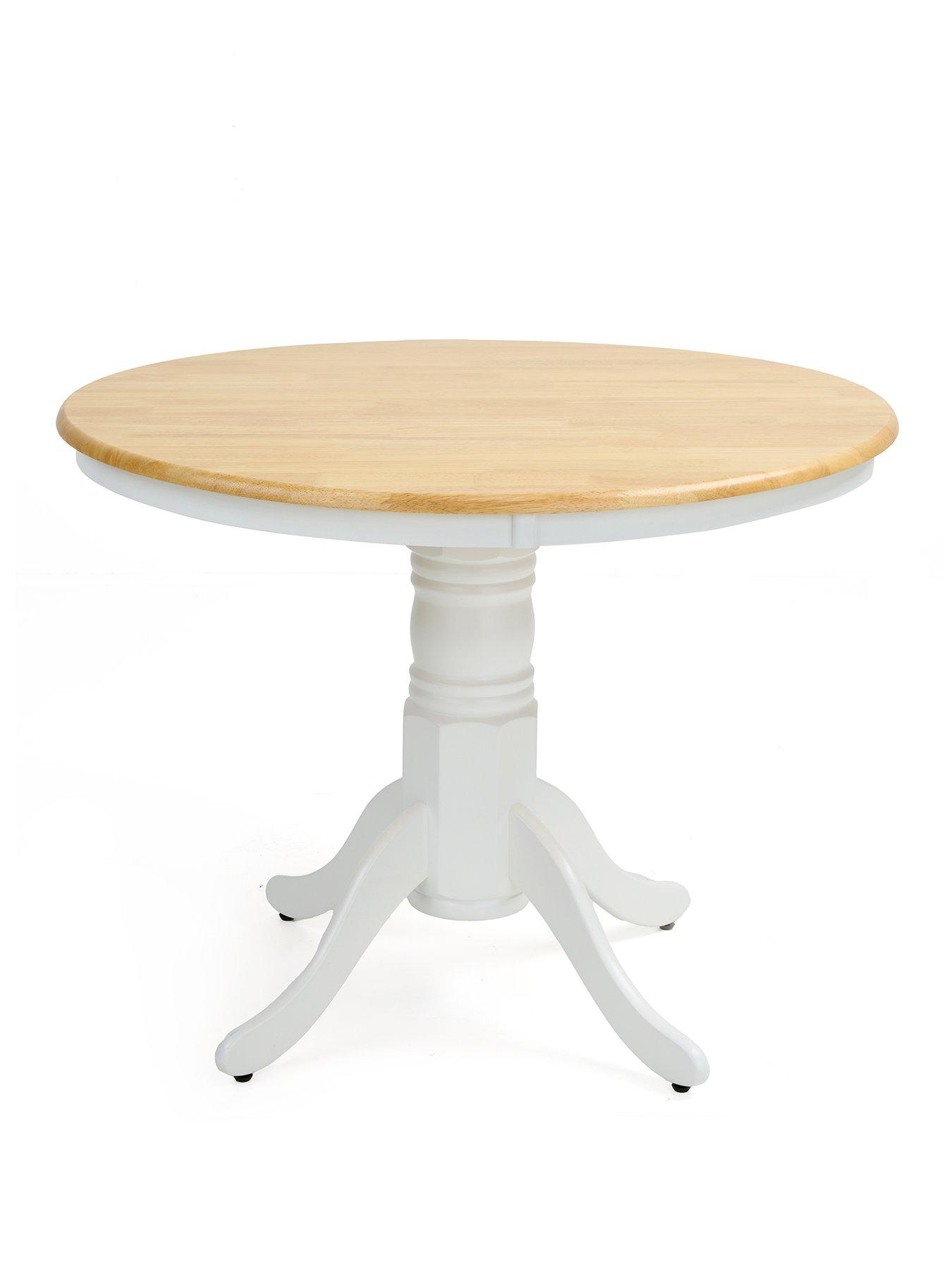 Image 2 of 5 of The Very Collection Kentucky 100cm Fixed Top Dining Table