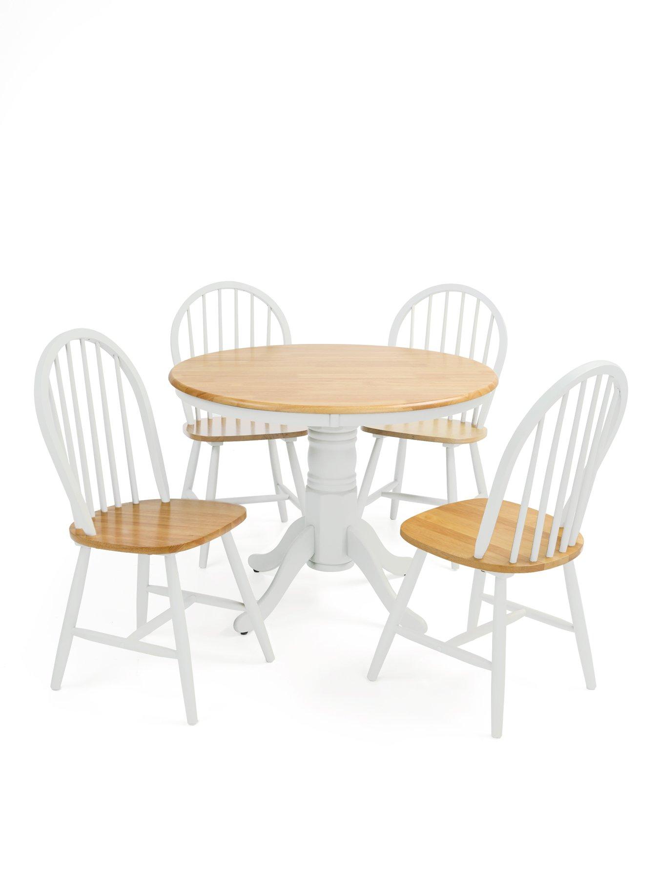 Image 5 of 5 of The Very Collection Kentucky 100cm Fixed Top Dining Table