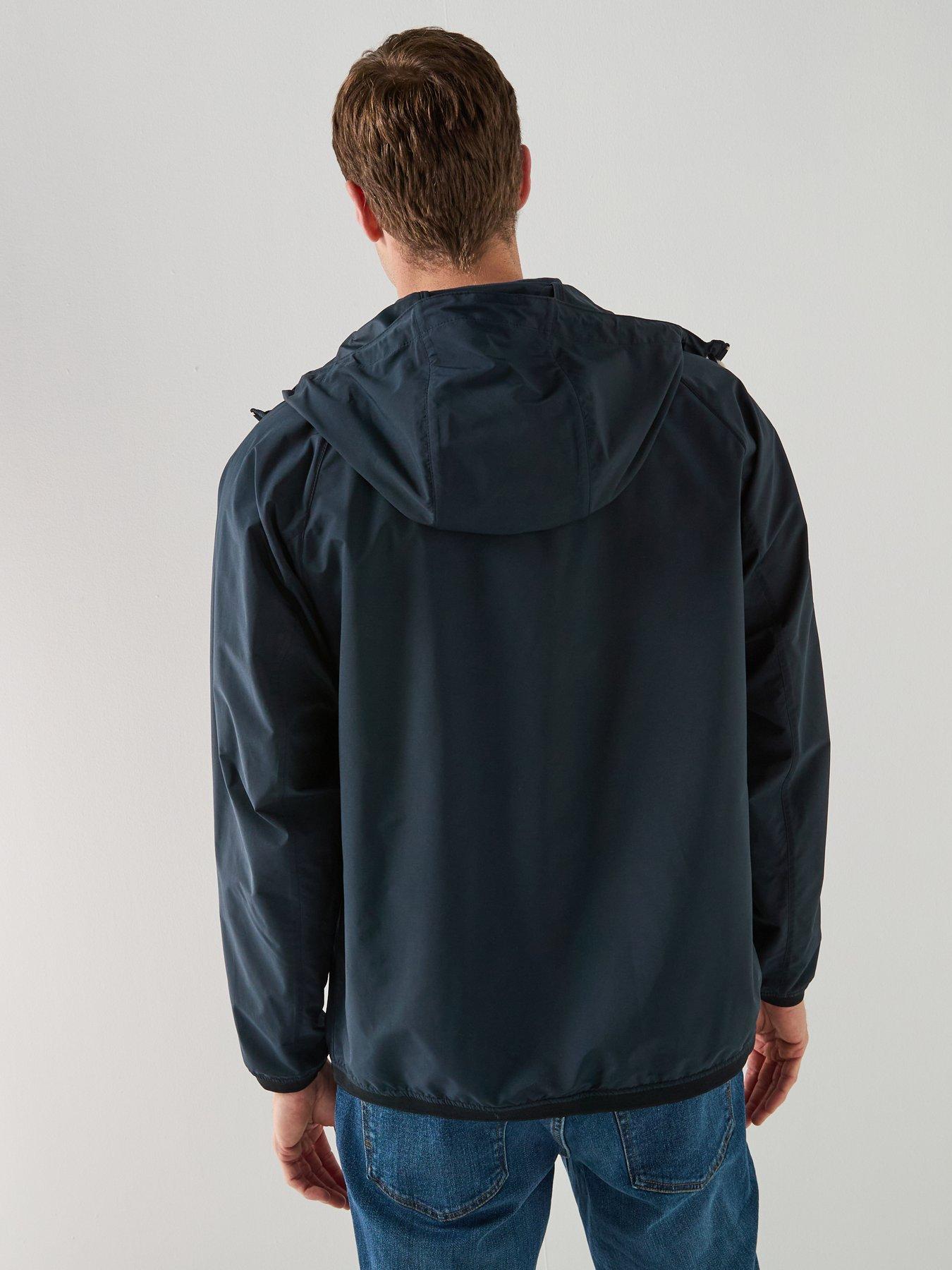 Image 2 of 6 of Barbour Stoneport Showerproof Hooded Jacket - Navy