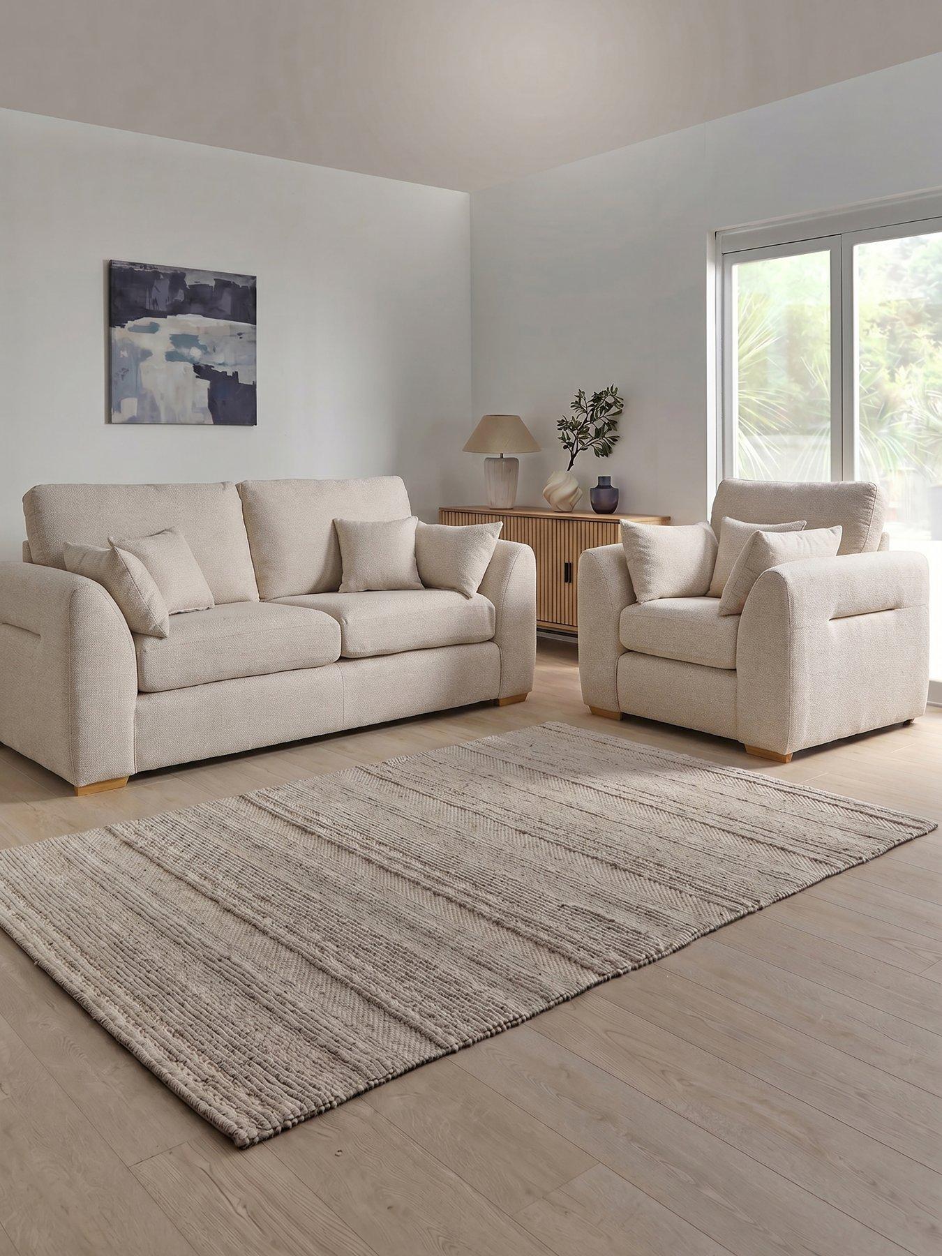 The Very Collection Seren 3 Seater Sofa + Armchair (Buy  &  SAVE!)