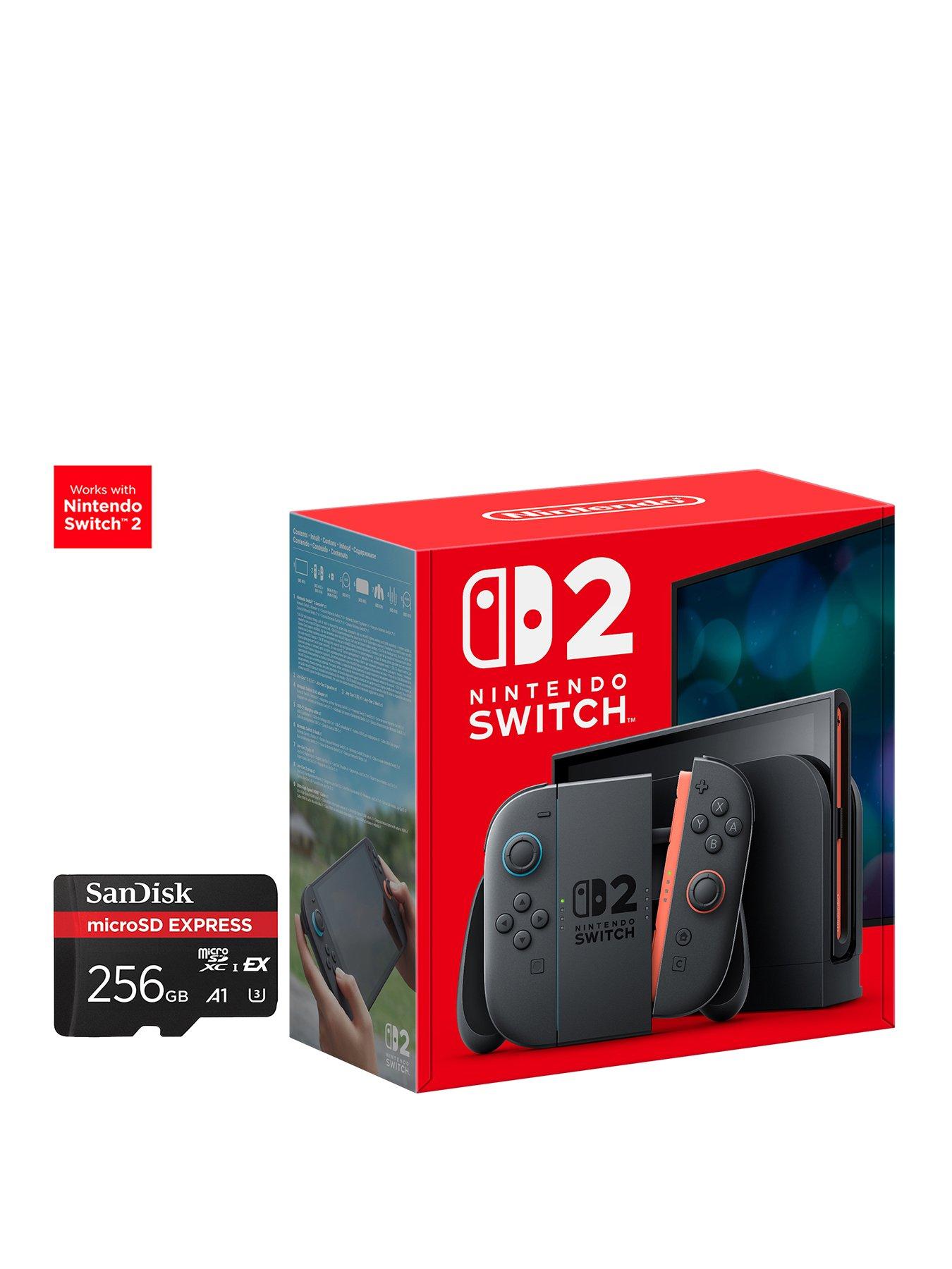 Nintendo Switch 2 Console  &  SanDisk microSD Express Card