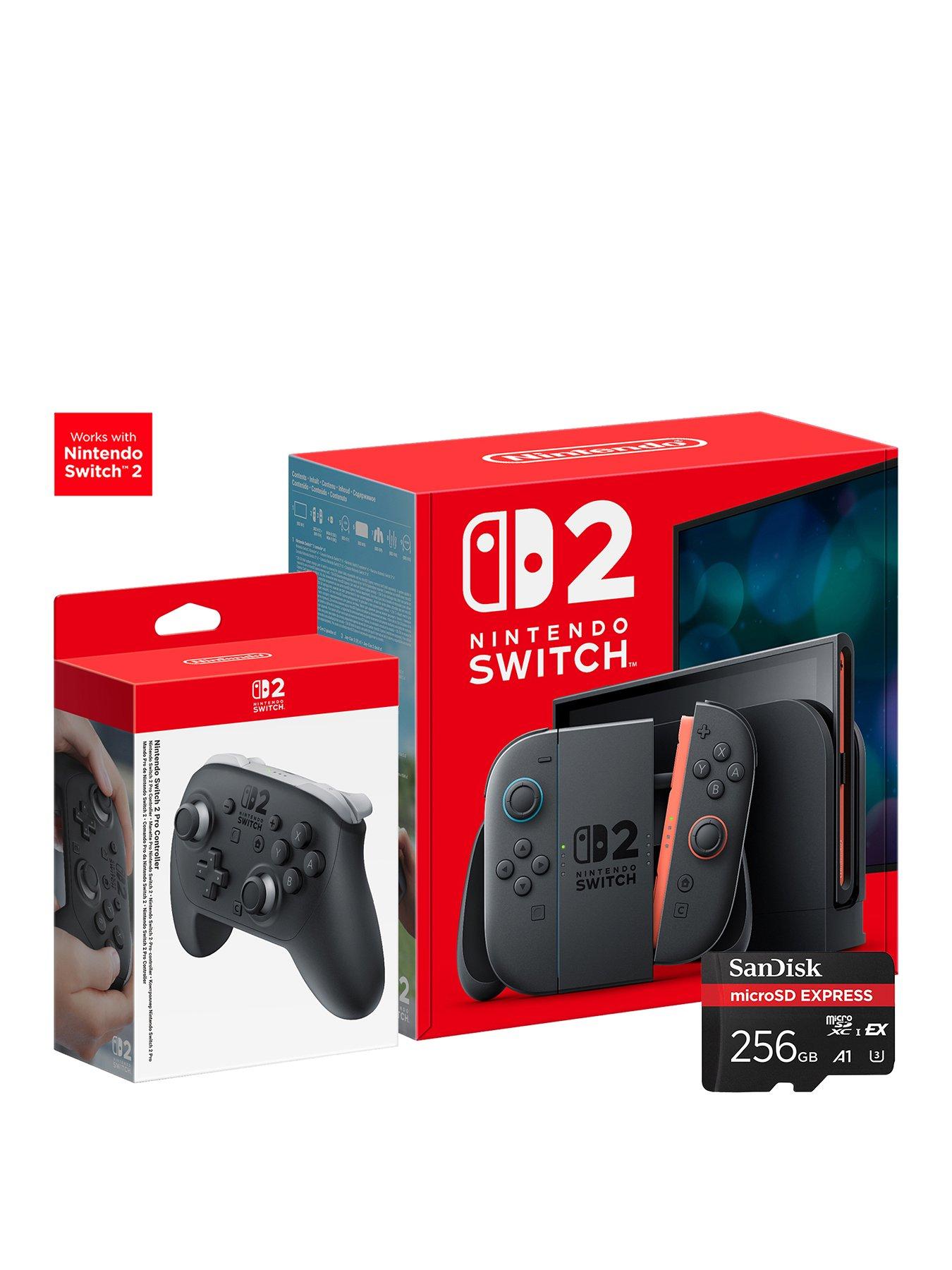 Nintendo Nintendo Switch 2 with Nintendo Switch 2 Pro Controller  &  SanDisk microSD Express Card