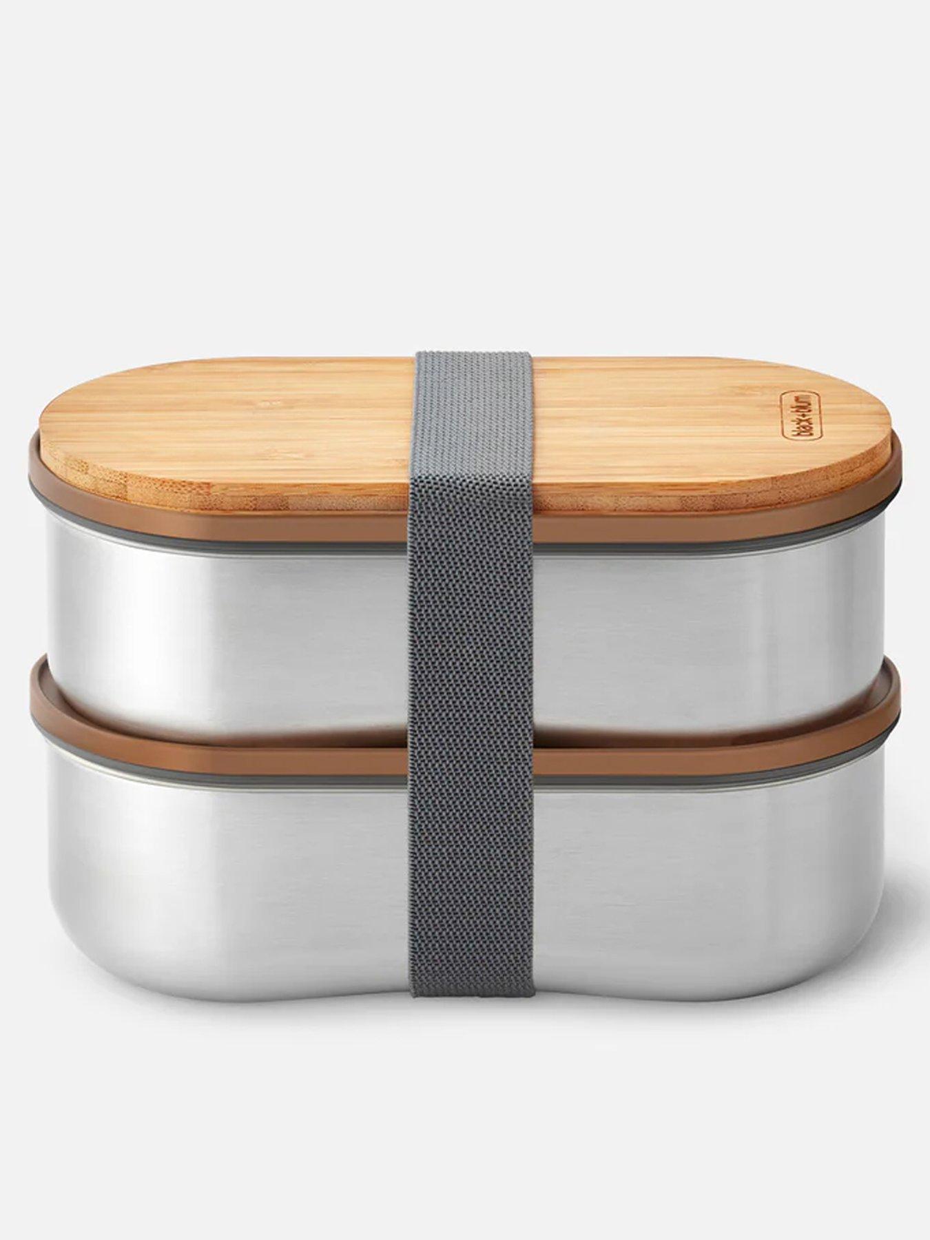 Black+Blum Black+blum Stainless Steel Bento Box 1l - Slate