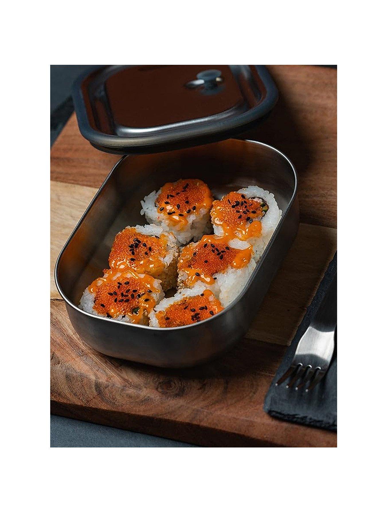 blackblum-stainless-steel-lunch-box-600ml-olivestillFront