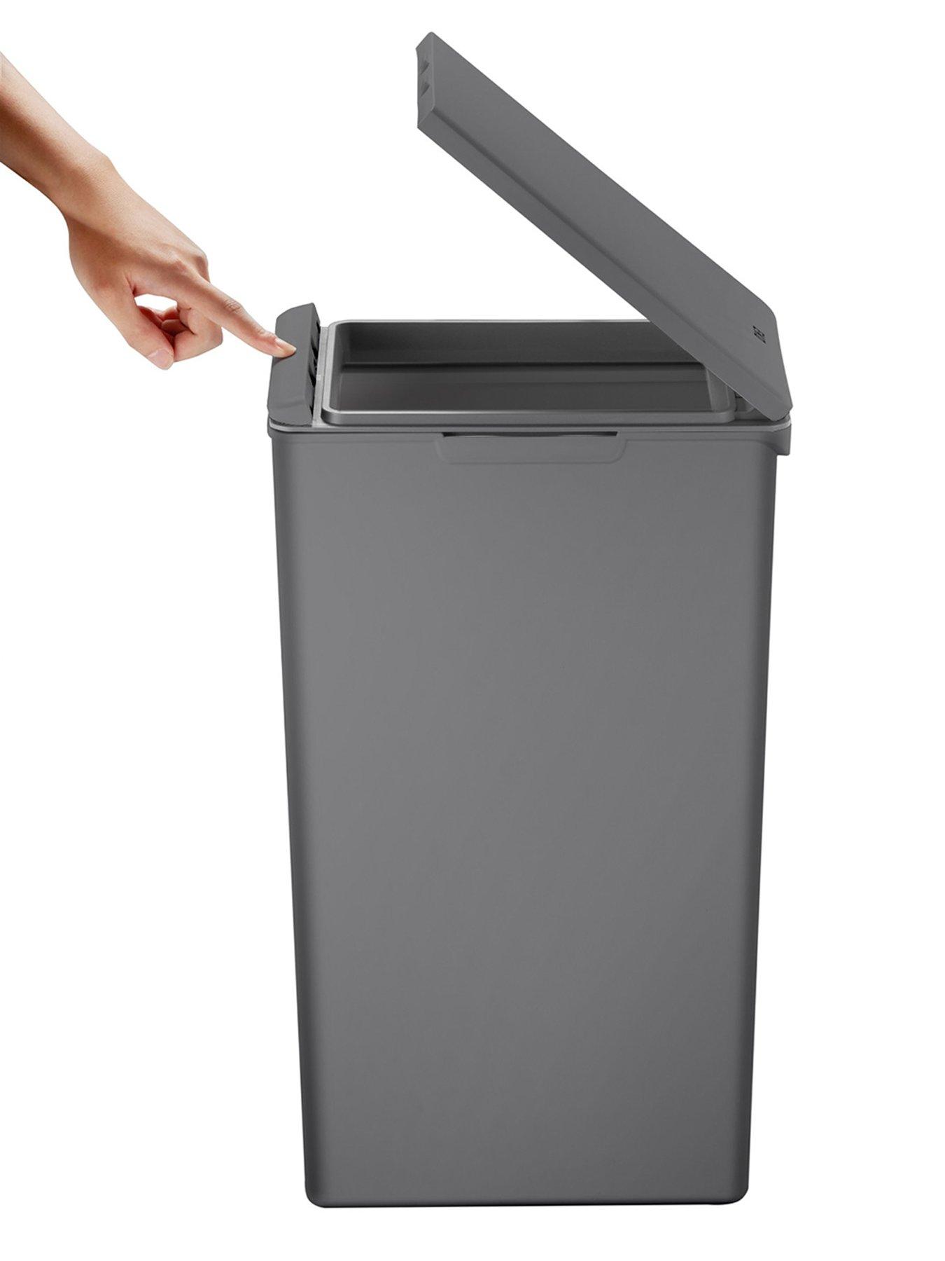 Image 4 of 5 of Eko Eko Morandi Touch Bin 40l - Dark Grey