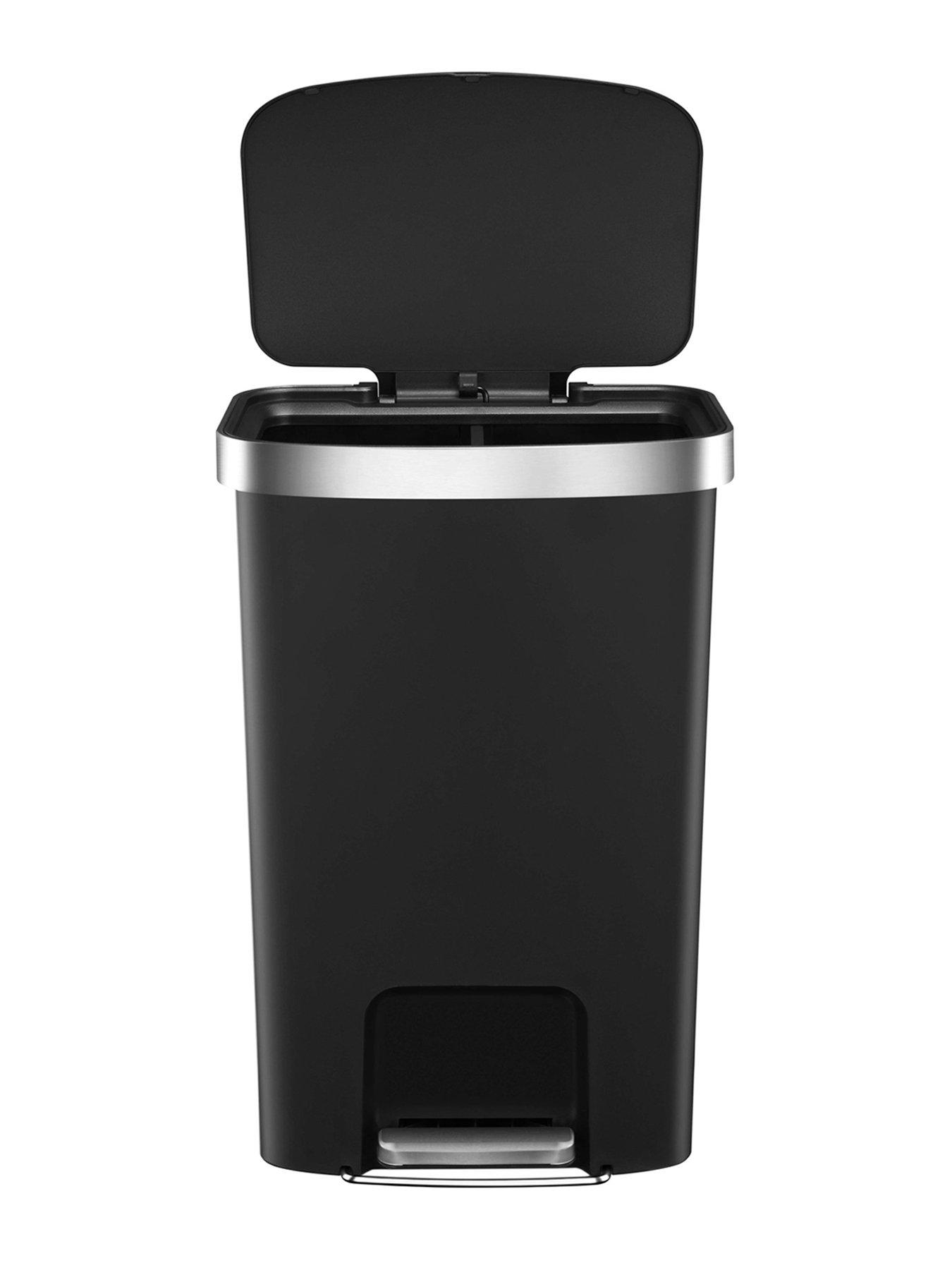 eko-eko-hana-recycling-bin-2525l-blackfront