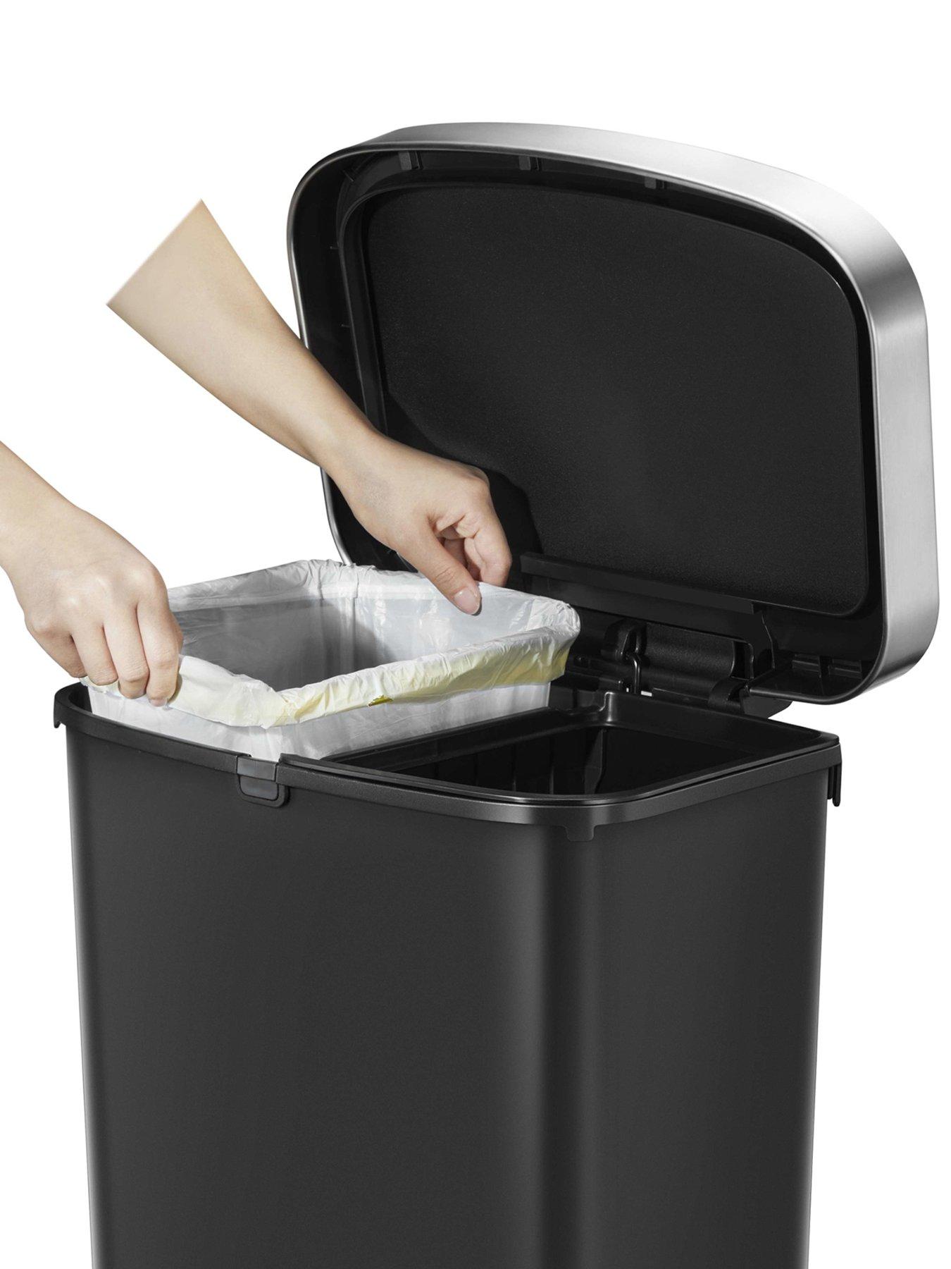 eko-eko-hana-recycling-bin-2525l-blackdetail
