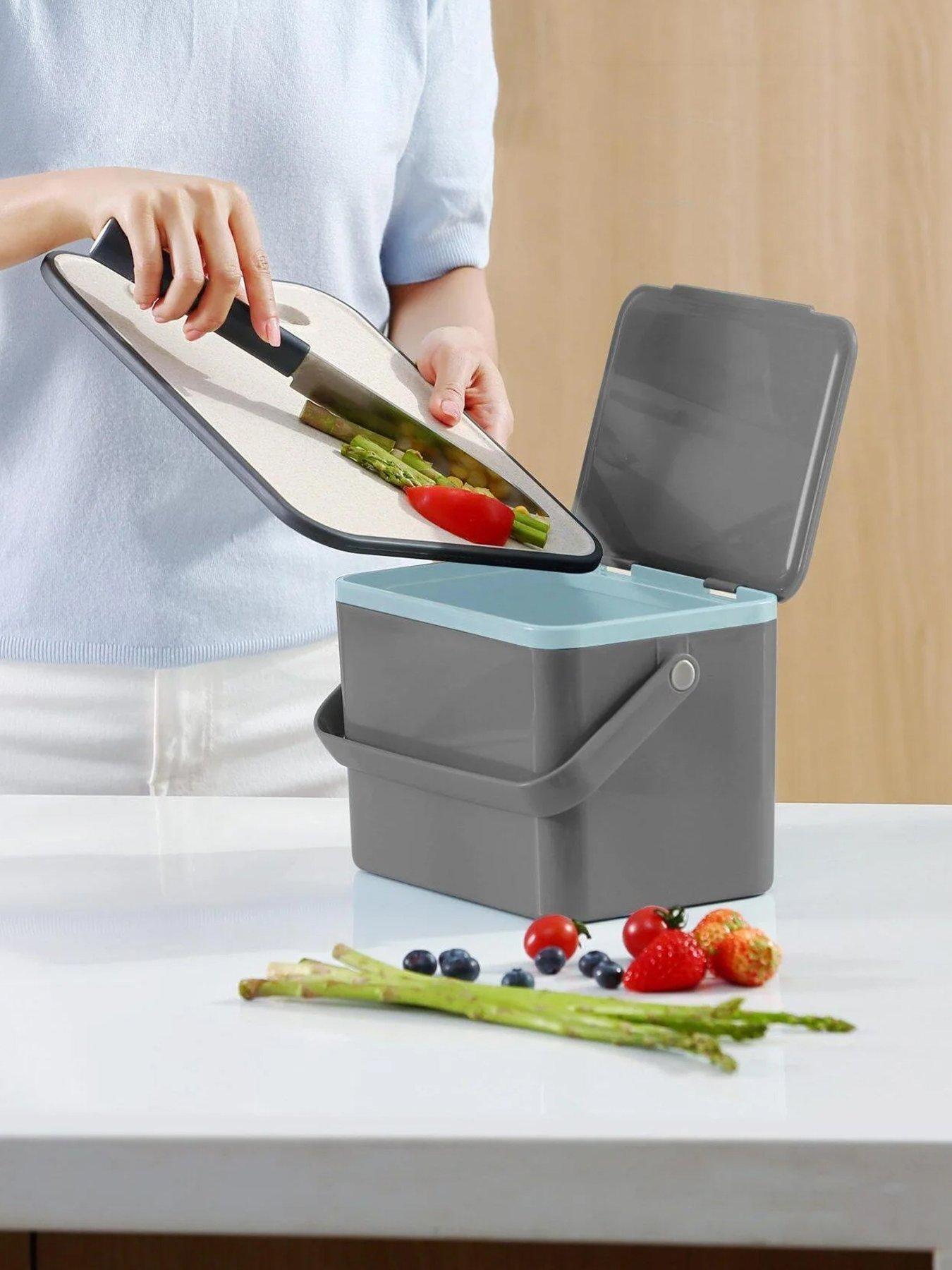 EKO Eko Deco Caddy Compost Bin 4l - Grey