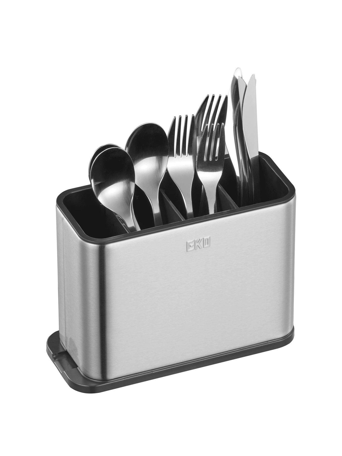 eko-stainless-steel-utensil-holder-silverstillFront