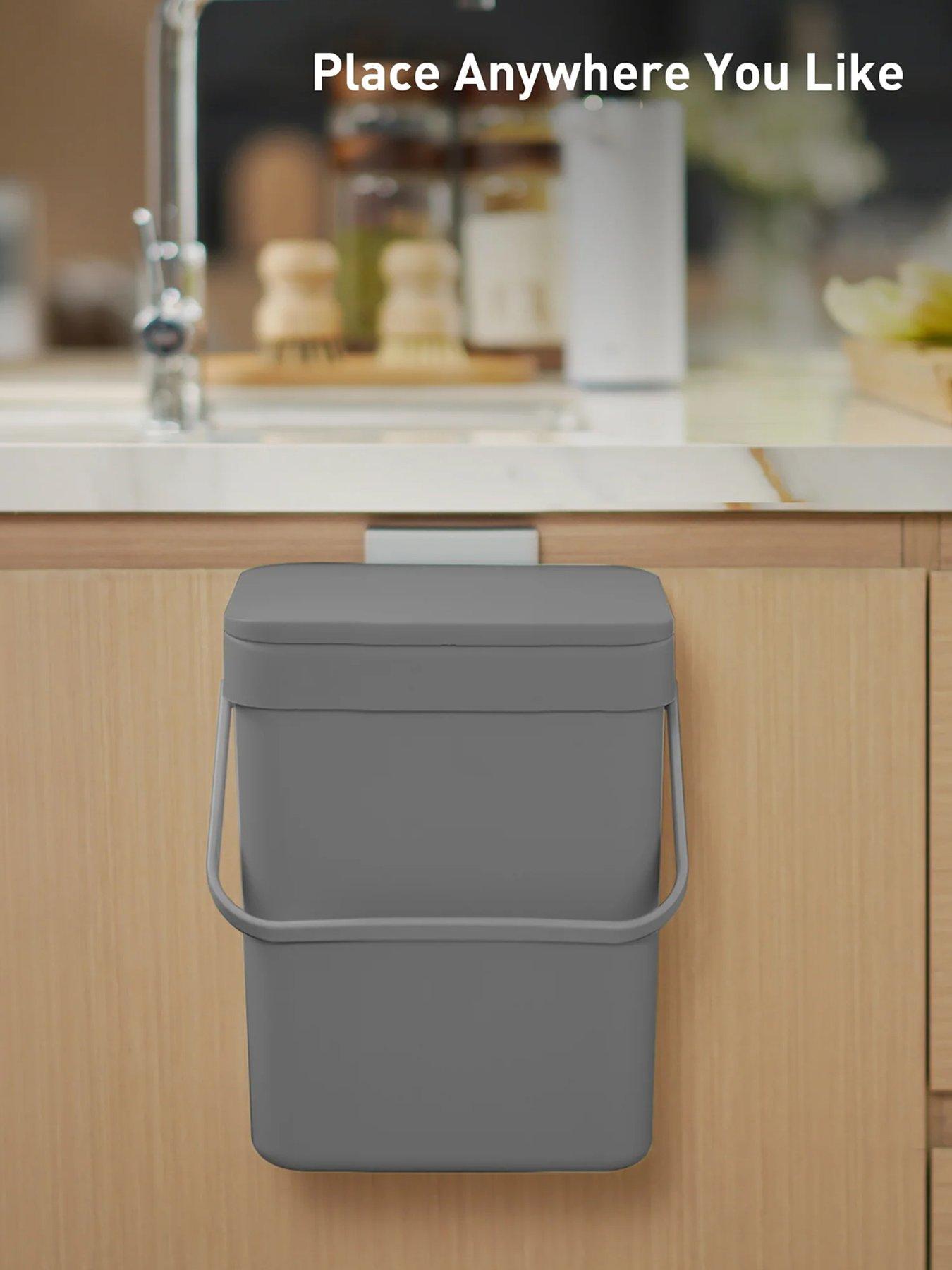 eko-eko-caddy-cupboard-bin-5l-greyfront