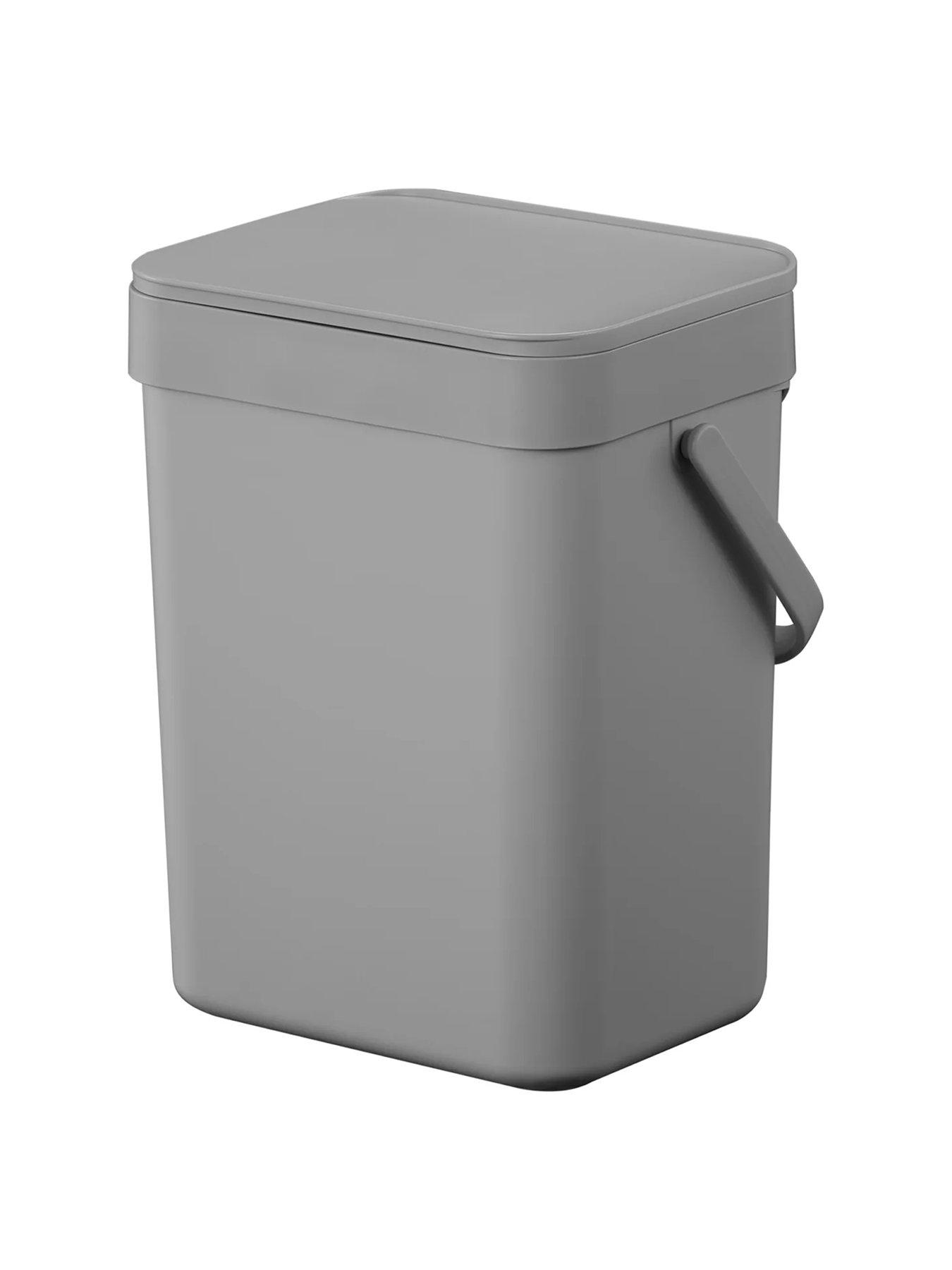 eko-eko-caddy-cupboard-bin-5l-greystillFront