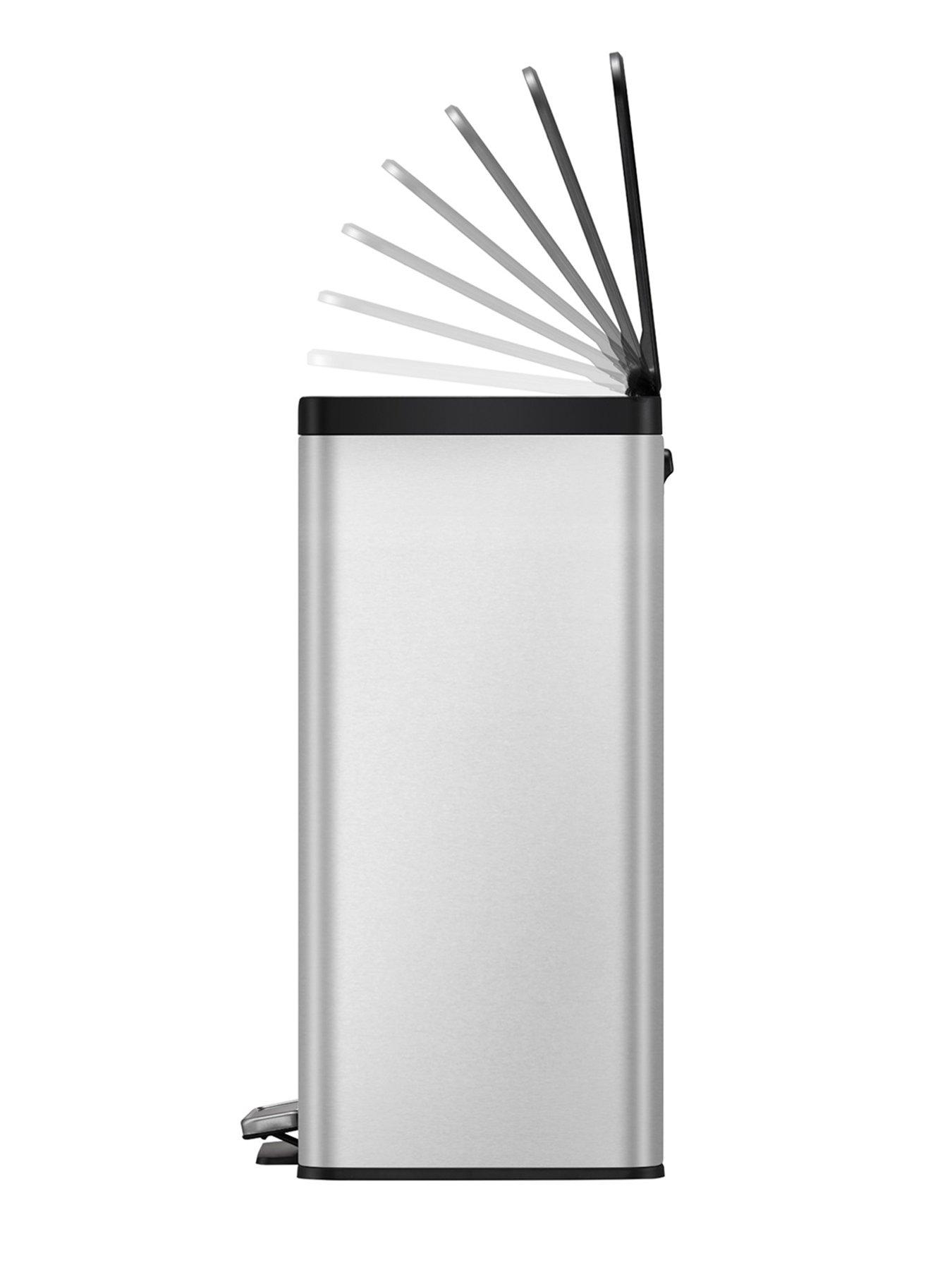 eko-eko-essential-recycling-pedal-bin-20l20l-silverback