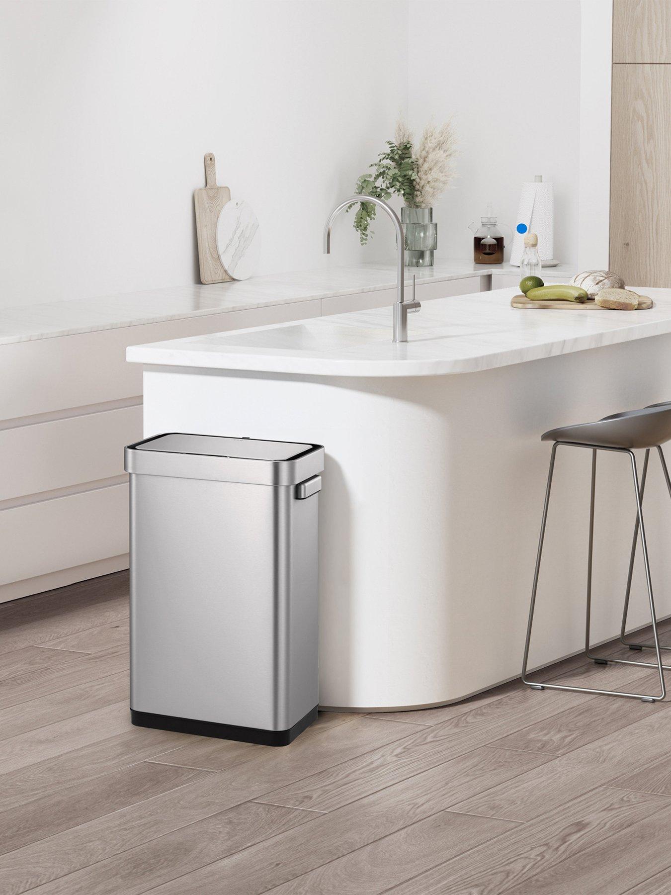 EKO Eko Deluxe Mirage T Sensor Bin 50l - Silver