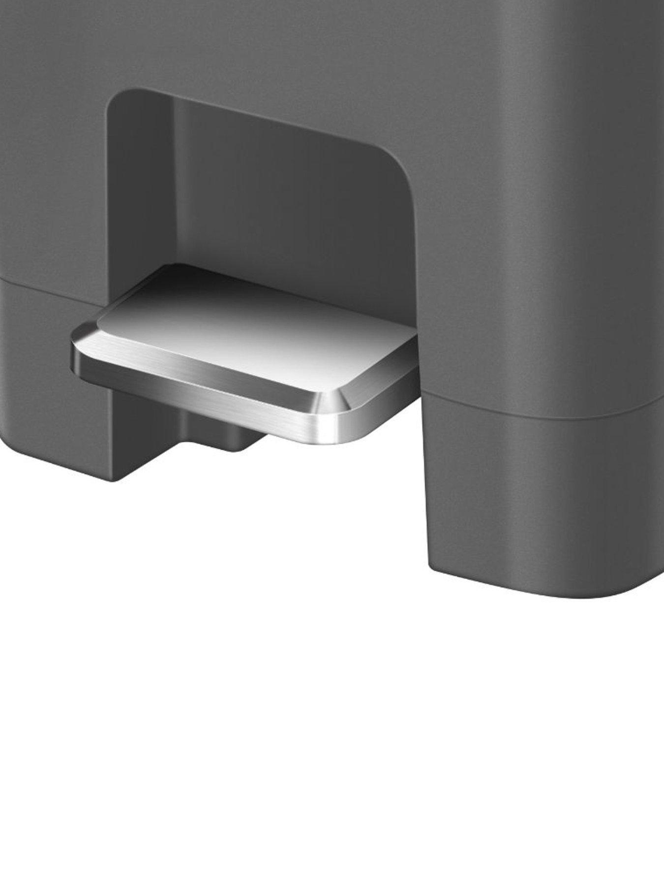 eko-eko-hana-recycling-pedal-bin-30l-greyback