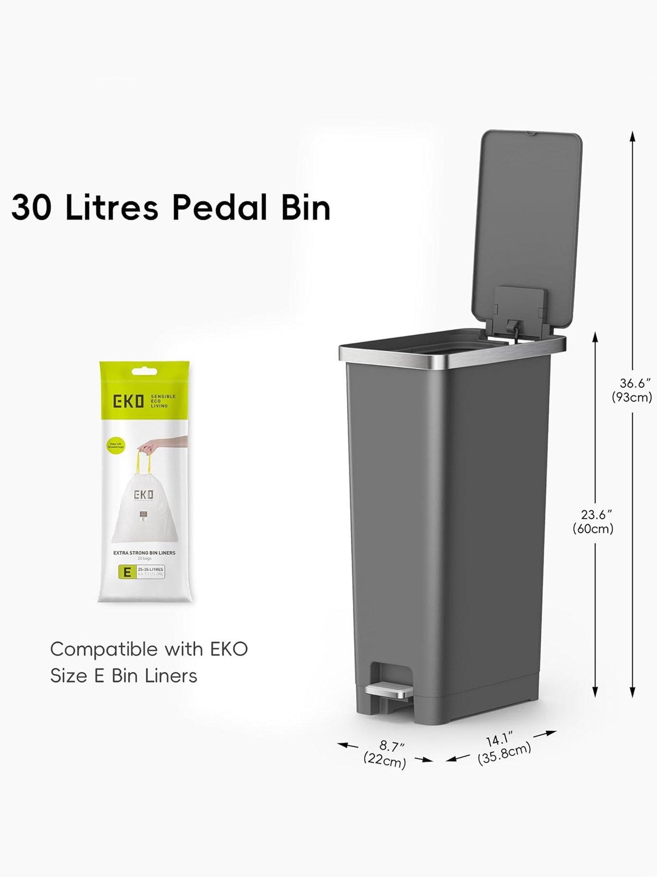 eko-eko-hana-recycling-pedal-bin-30l-greyoutfit