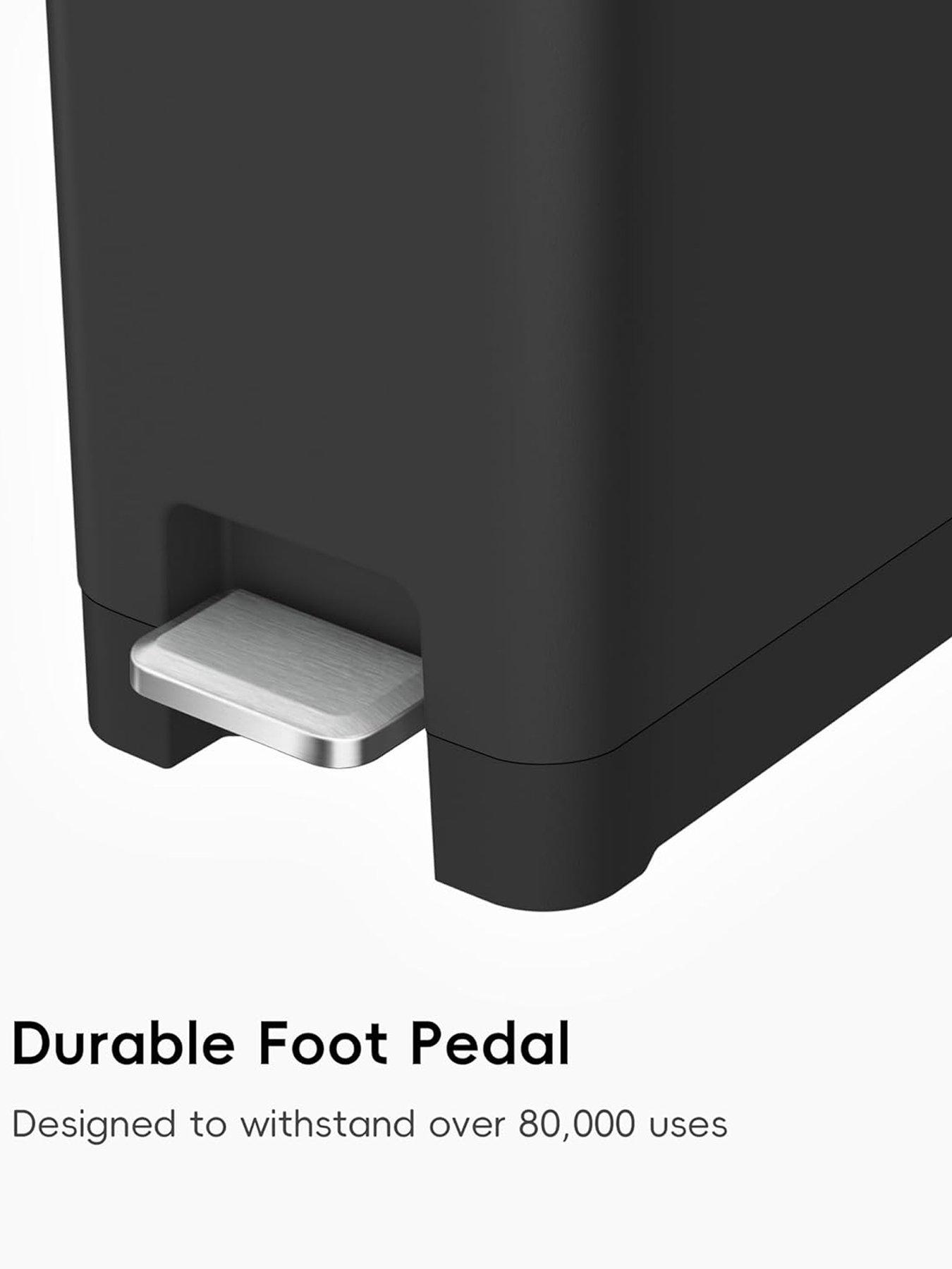 Image 3 of 4 of EKO Eko Hana Recycling Pedal Bin 30l - Black