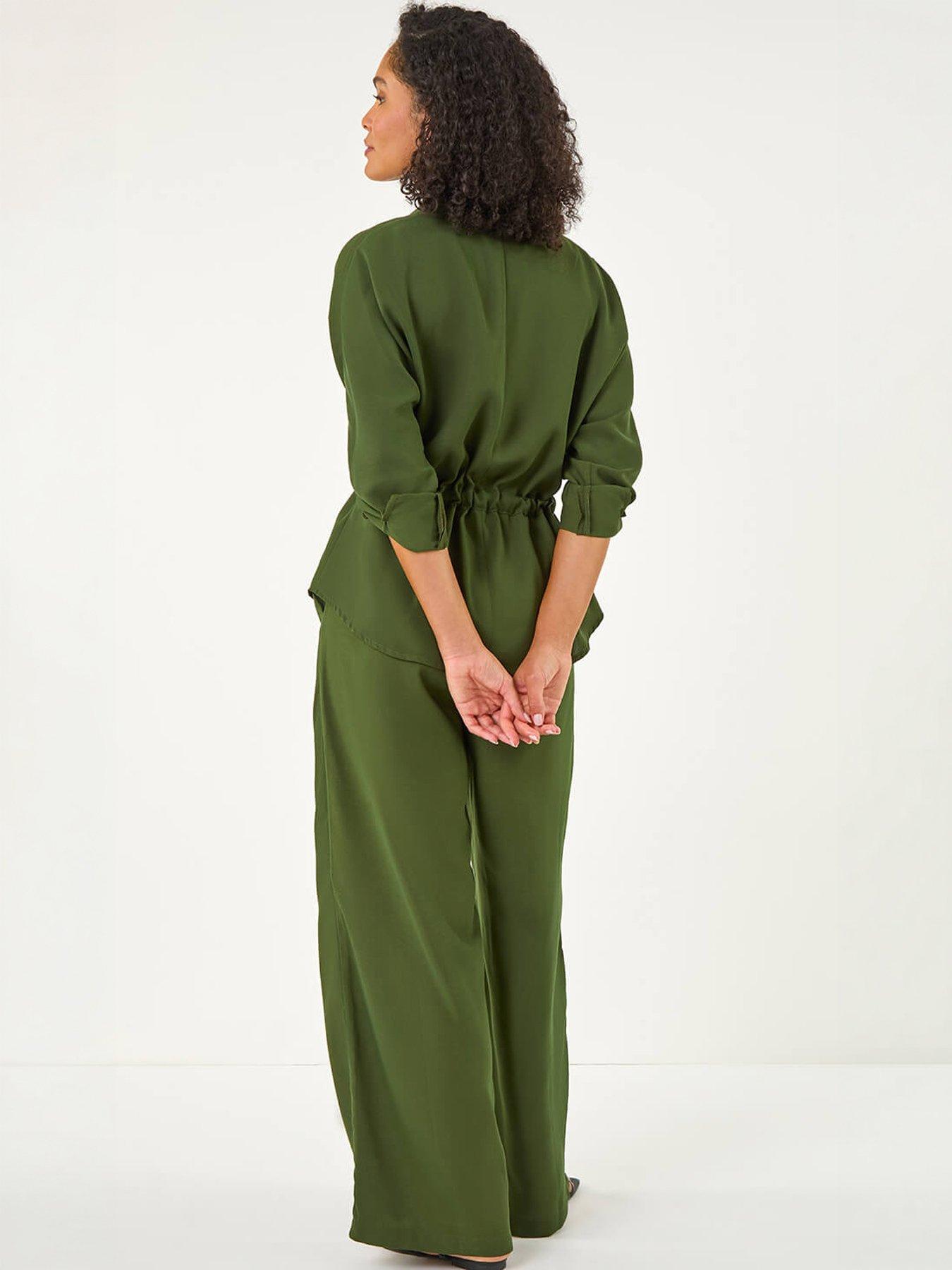 Image 4 of 5 of Roman Safari Tie Front Jacket