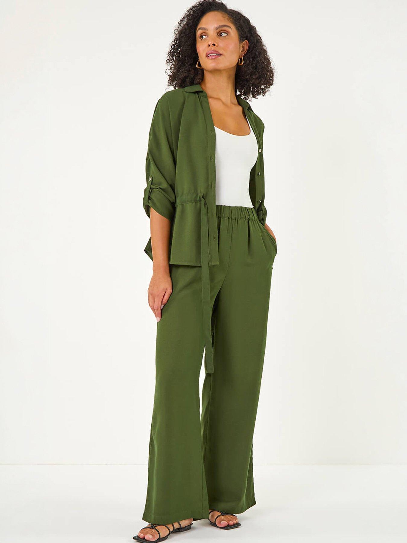 Image 5 of 5 of Roman Safari Tie Front Jacket