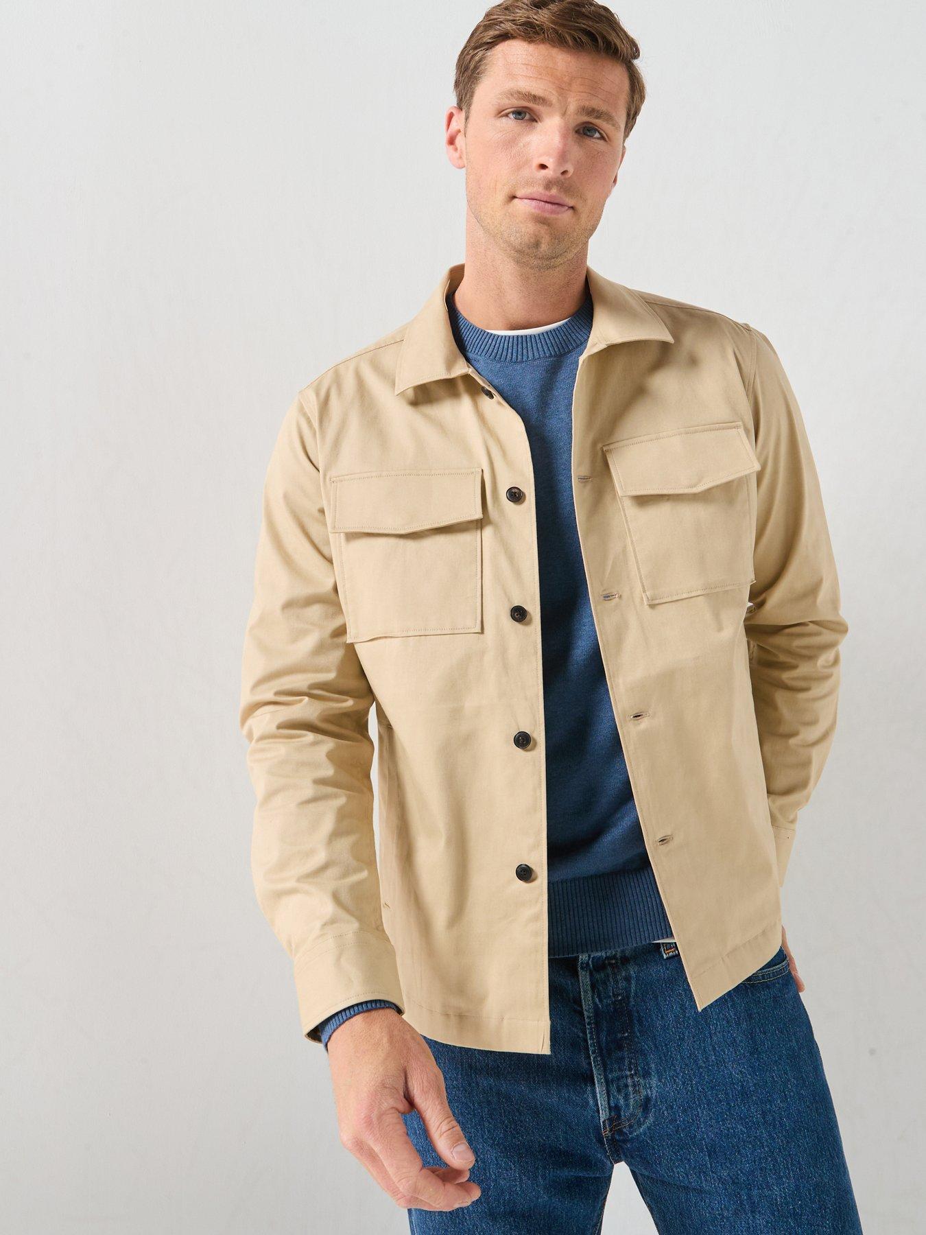 Image 1 of 6 of Hackett Heritage Jacket - Beige