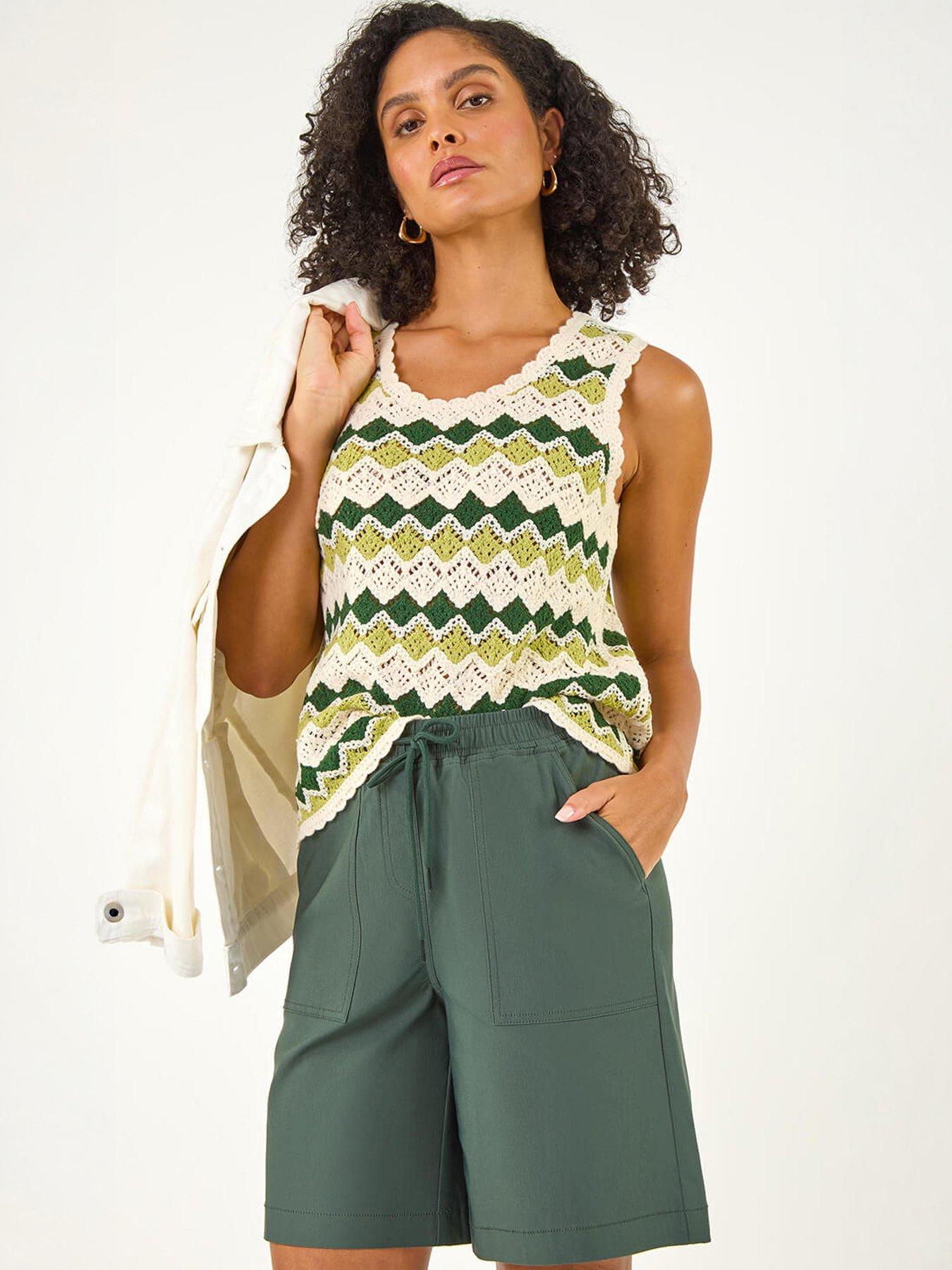 Roman Drawcord Detail Pocket Shorts