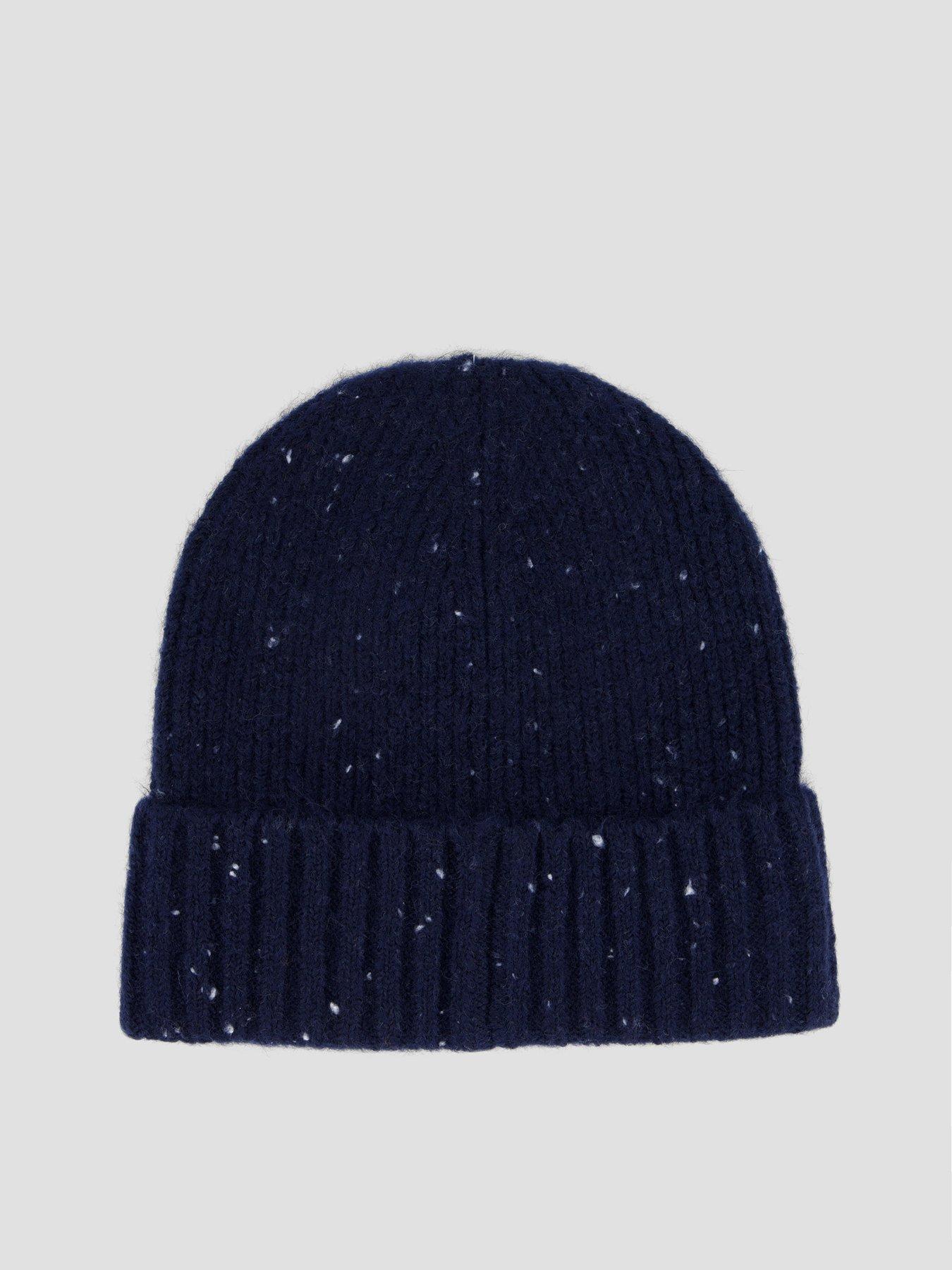 Image 3 of 4 of Jack & Jones Mens Crush Beanie - Navy