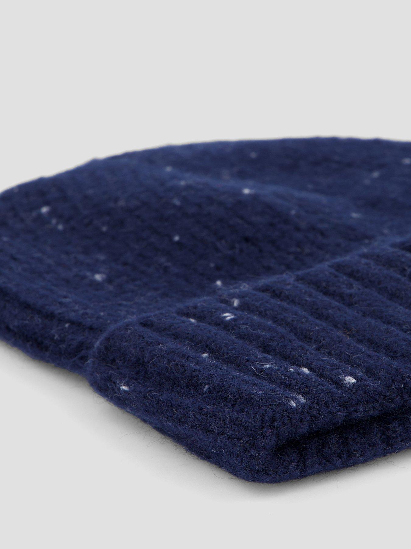 Image 4 of 4 of Jack & Jones Mens Crush Beanie - Navy
