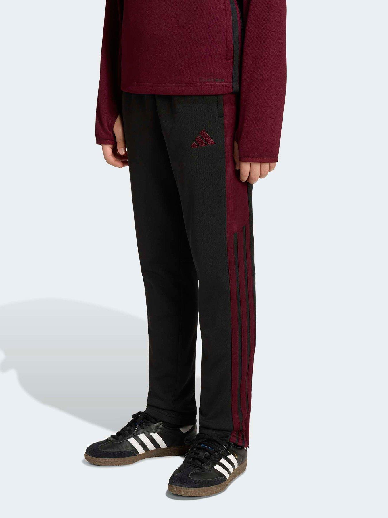 Image 1 of 6 of adidas Junior Football Tiro Essentials Winterised Tracksuit Bottoms - Black