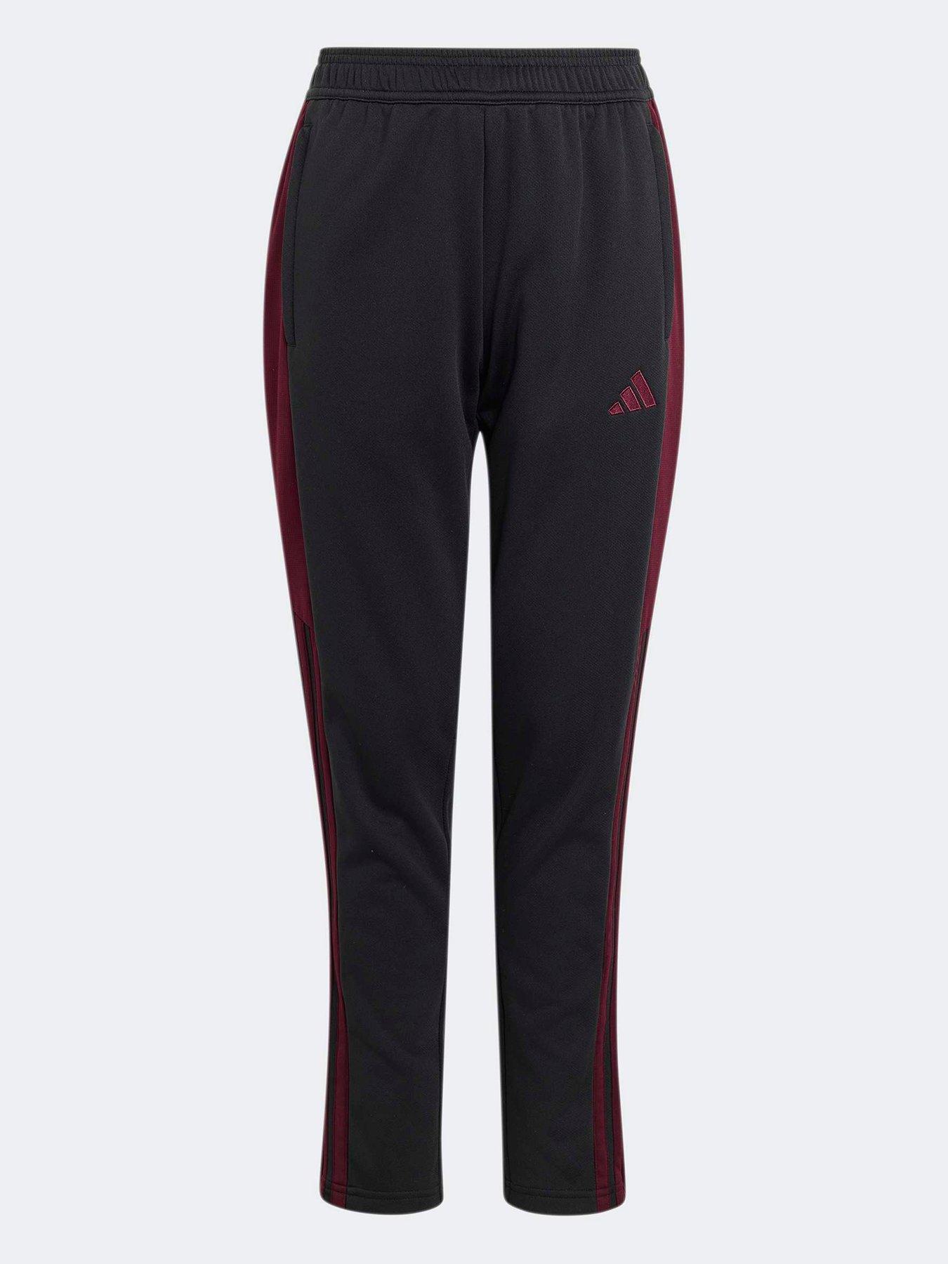 Image 2 of 6 of adidas Junior Football Tiro Essentials Winterised Tracksuit Bottoms - Black