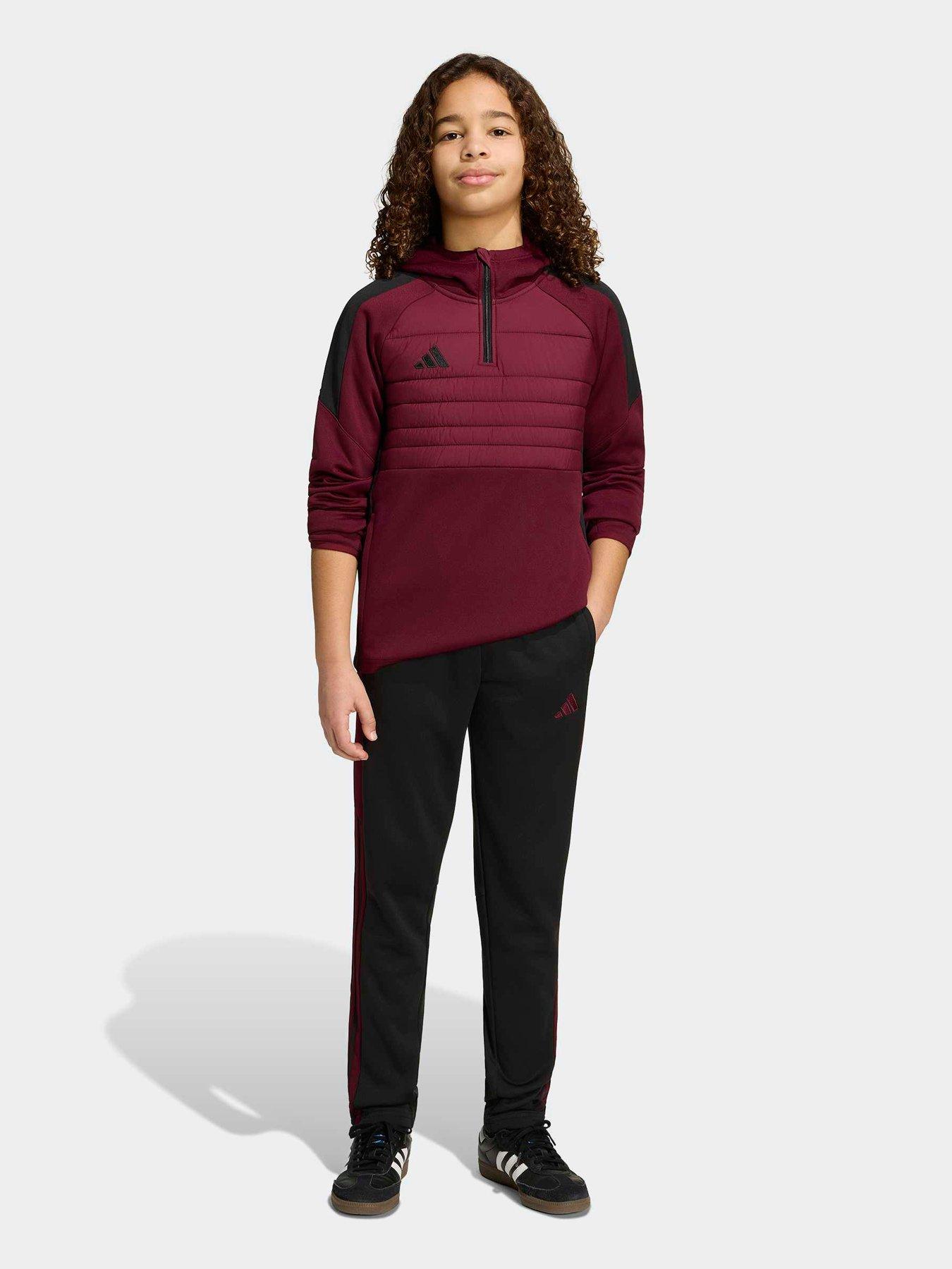 Image 4 of 6 of adidas Junior Football Tiro Essentials Winterised Tracksuit Bottoms - Black