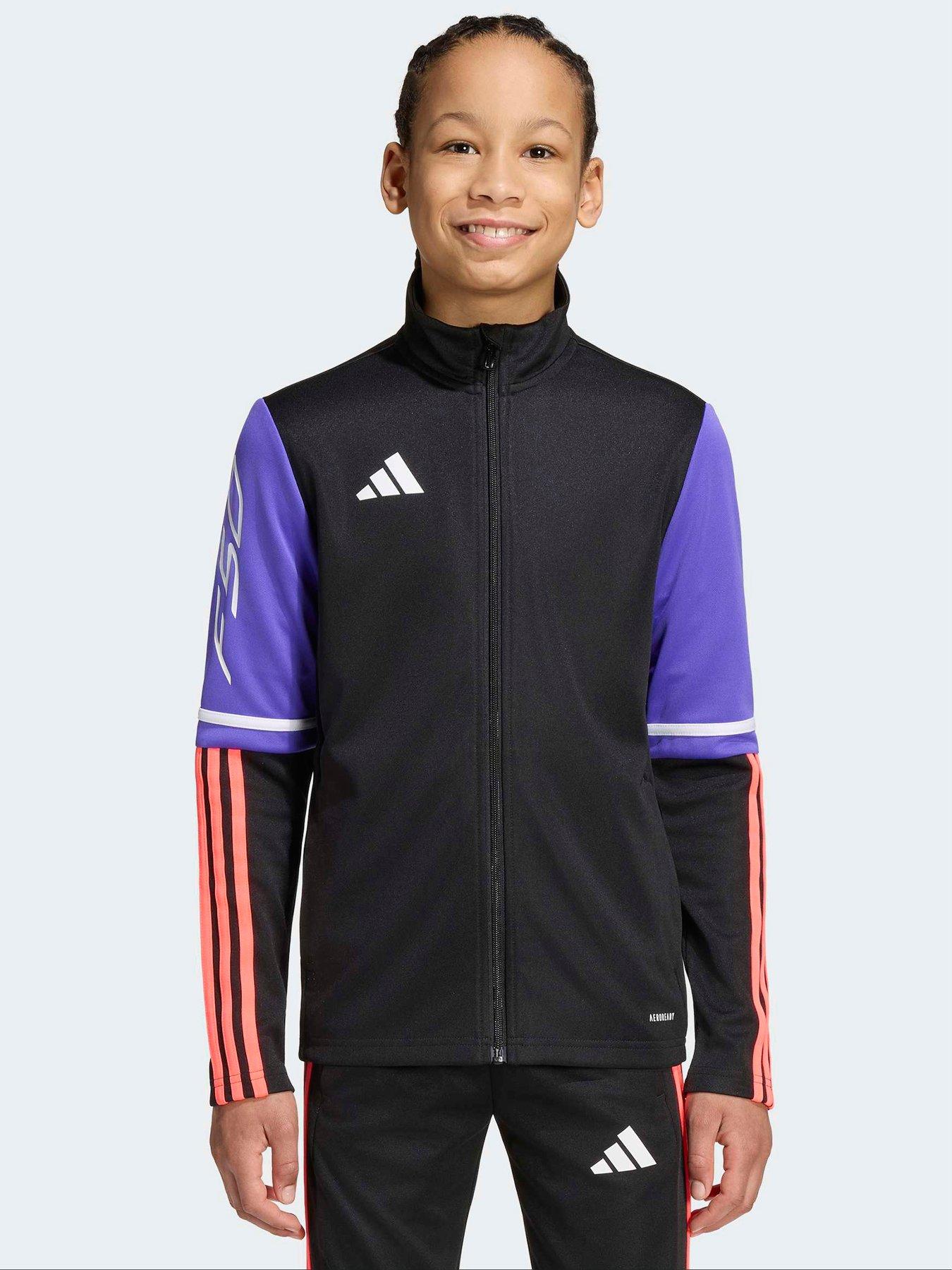 Image 1 of 6 of adidas Junior Football F50 Training Track Top - Black
