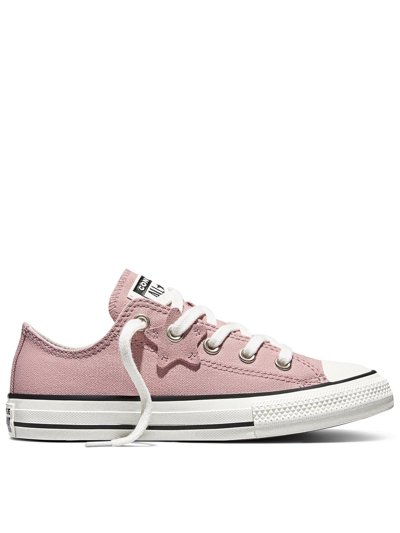 Converse Kids Portable Heirloom Chuck Taylor All Star Trainers - Pink