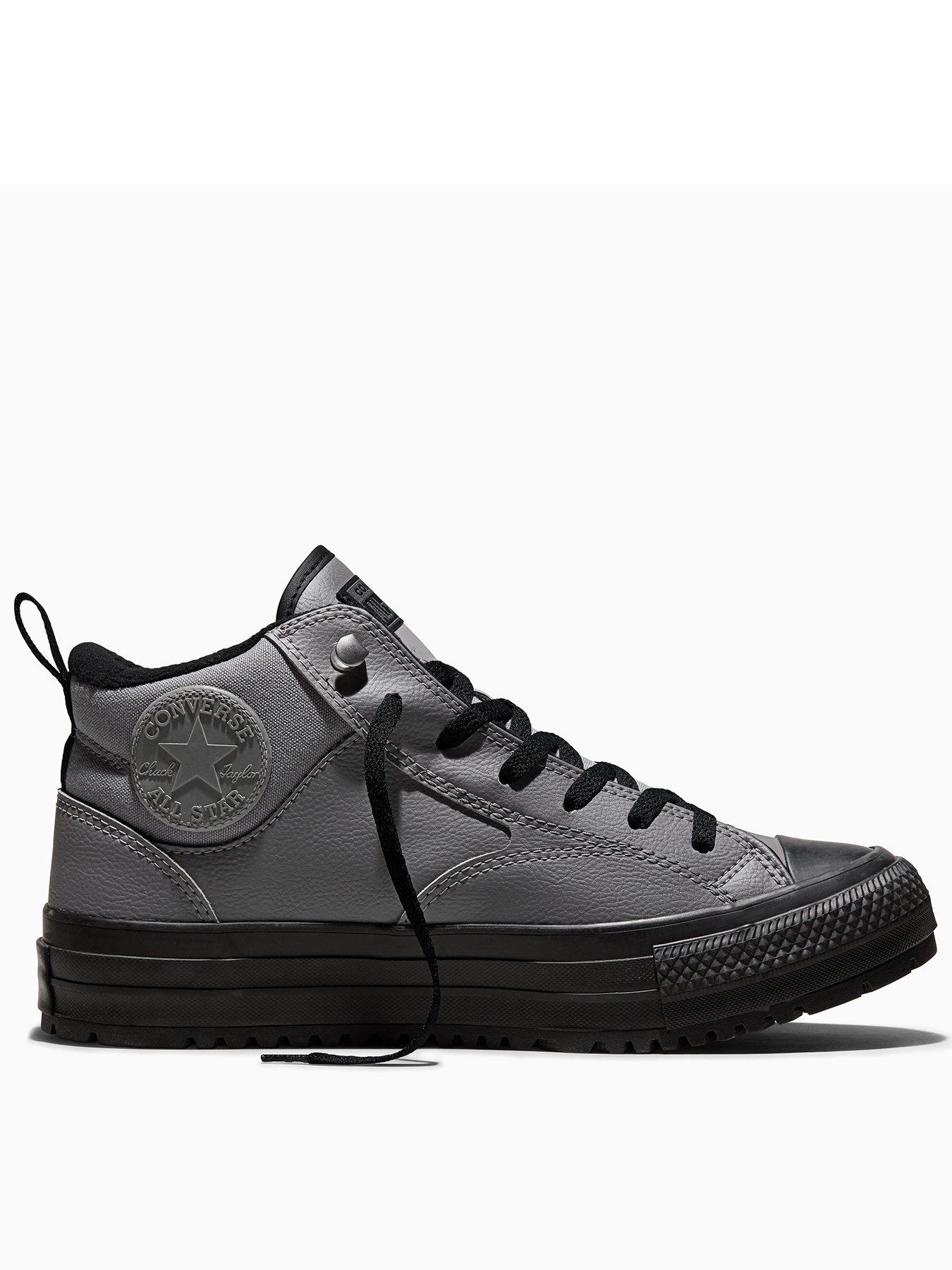 Converse Mens Weatherized Chuck Taylor All Star Malden Street Boot Trainers - Grey
