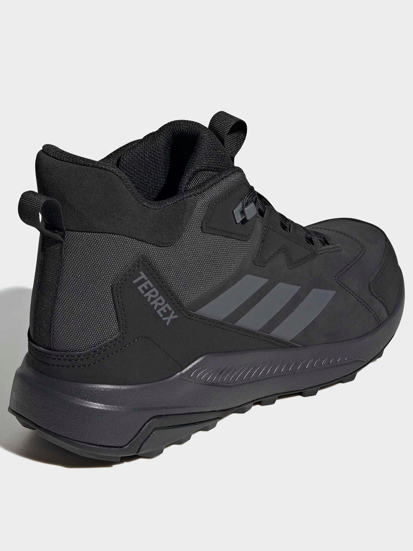 Image 2 of 6 of adidas Terrex Mens Anylander Leather Mid Hiking Boots - Black