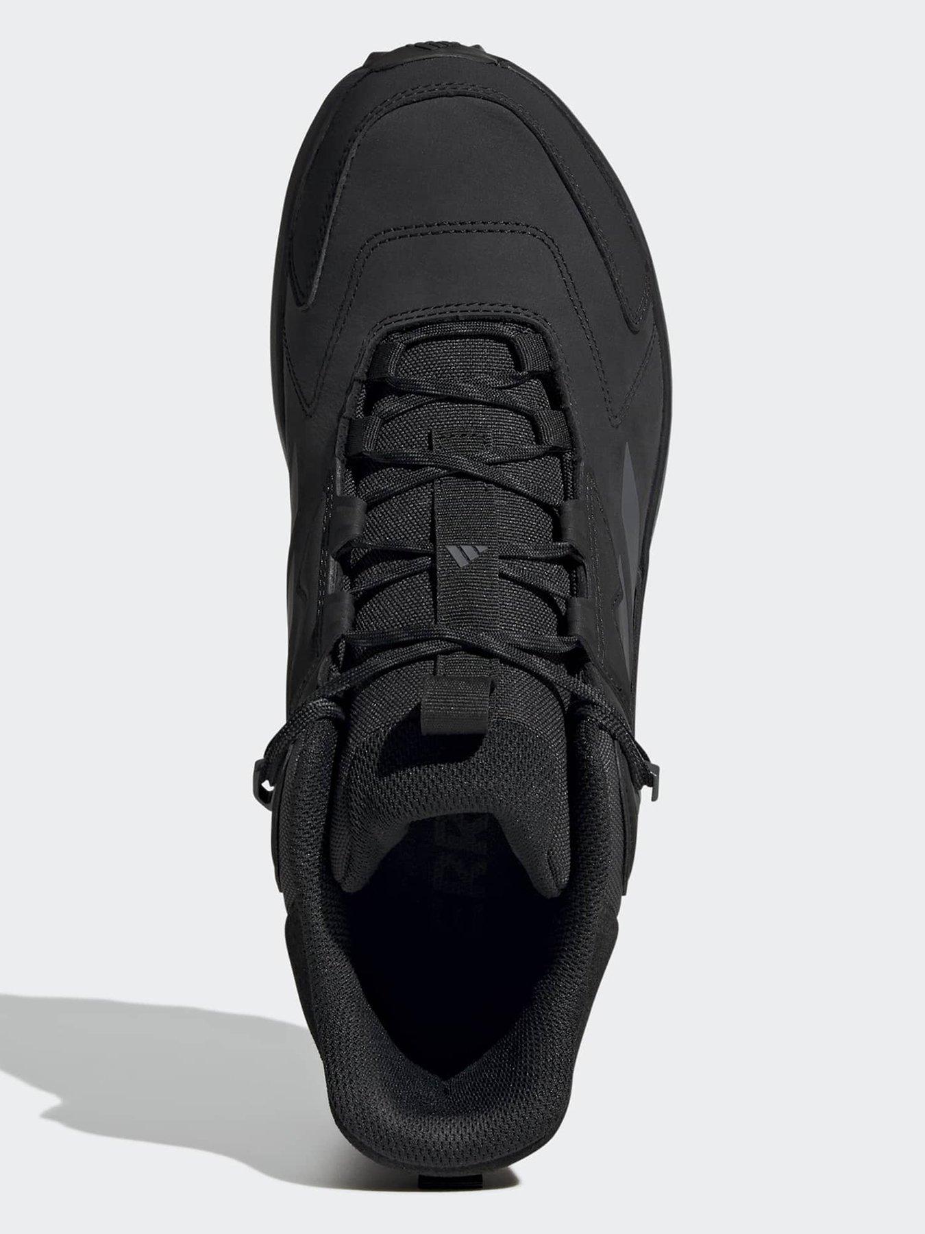 Image 3 of 6 of adidas Terrex Mens Anylander Leather Mid Hiking Boots - Black