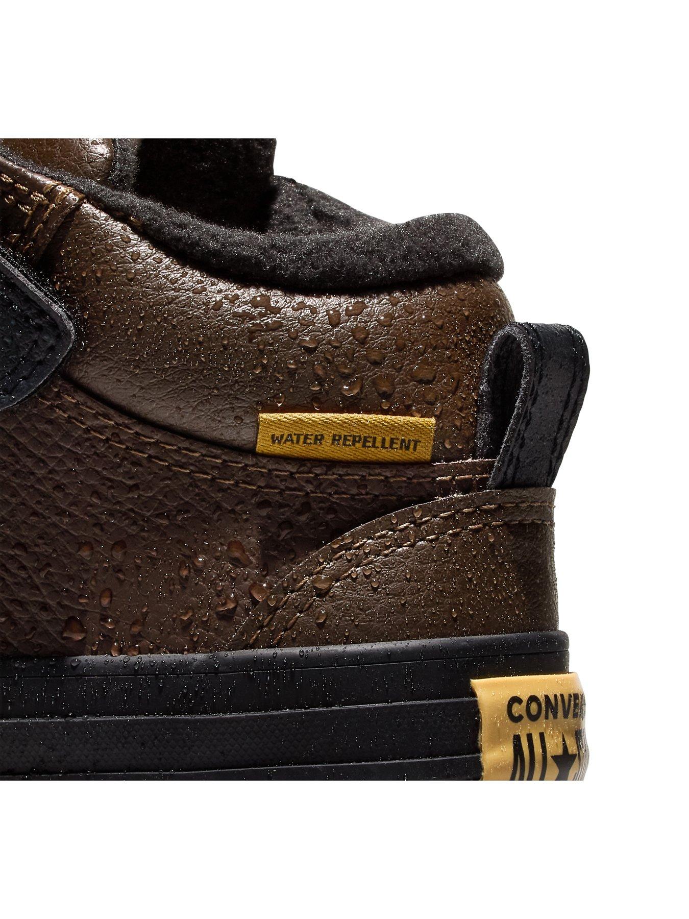 Image 5 of 5 of Converse Kids Seasonal Color Chuck Taylor All Star Malden Street Boot Trainers - Brown