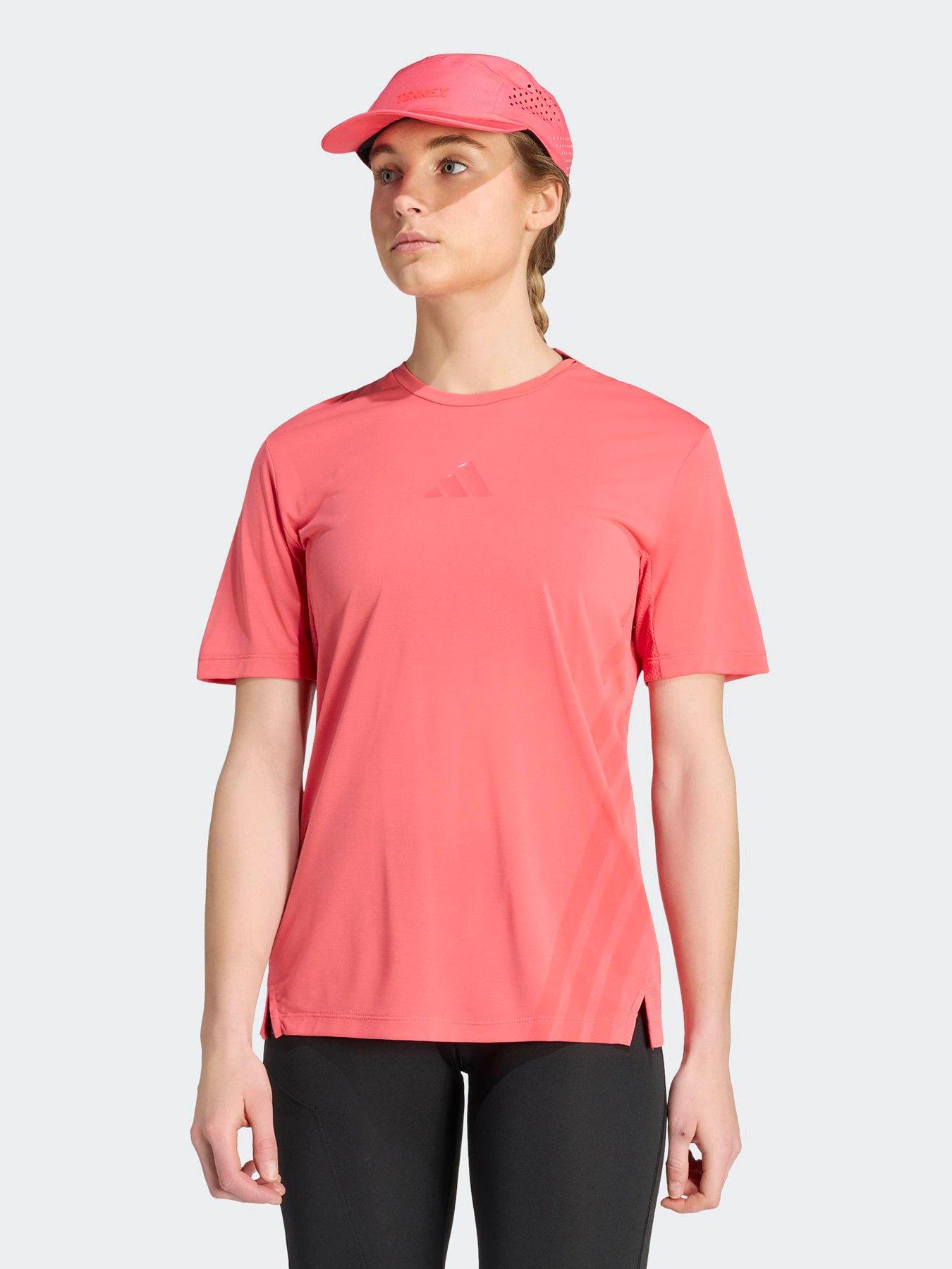 adidas Terrex Women's Trail Running Explore T-Shirt - Pink