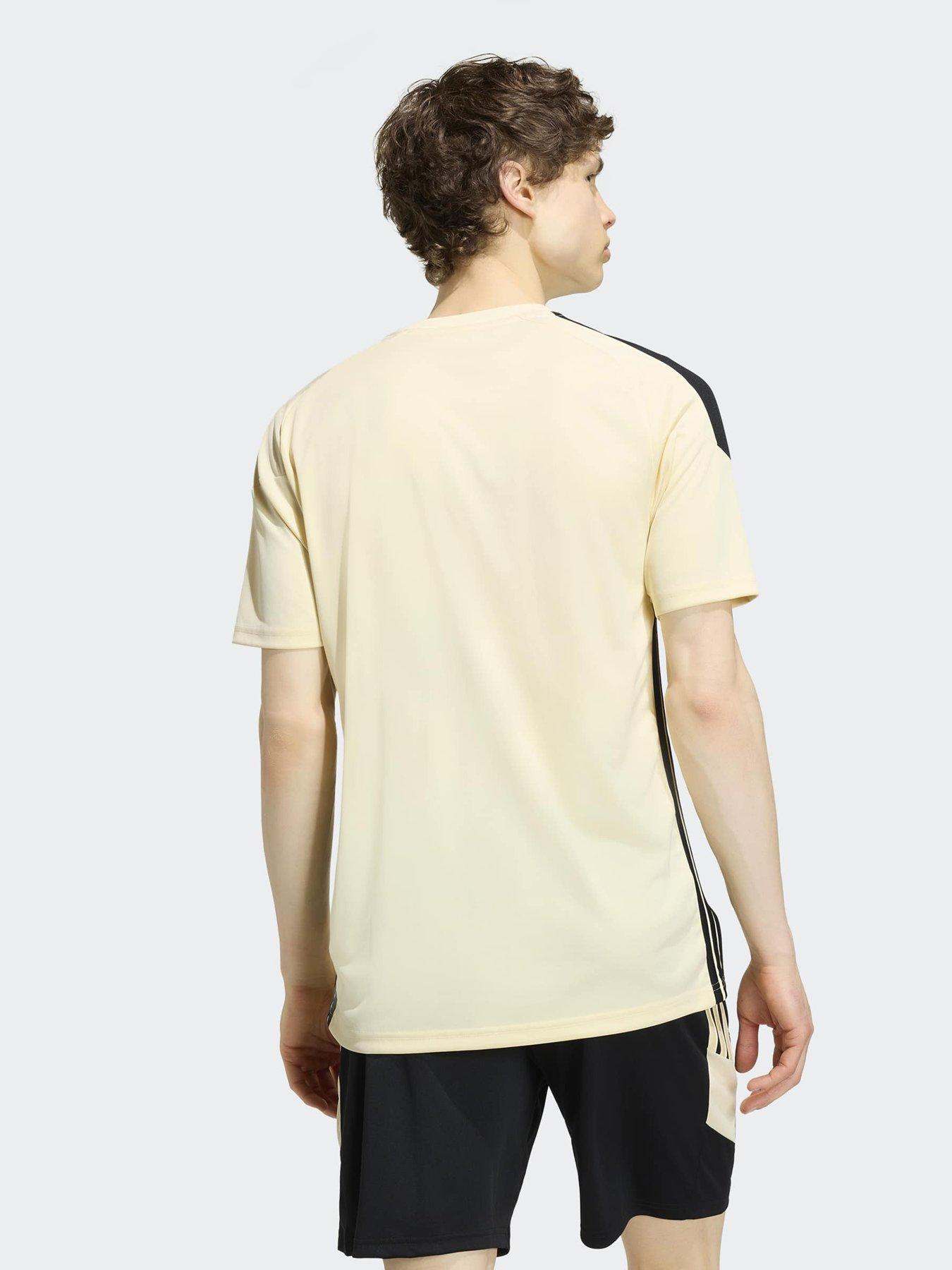 Image 2 of 6 of adidas Mens Football Tiro Essentials Jersey - Beige