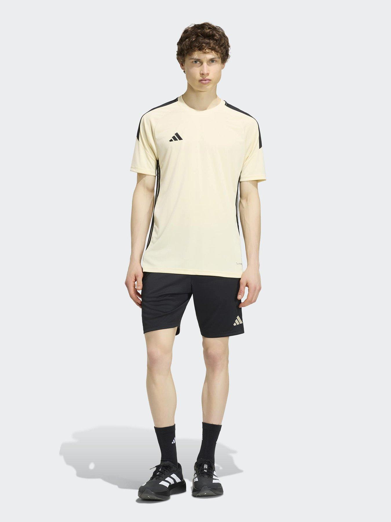 Image 4 of 6 of adidas Mens Football Tiro Essentials Jersey - Beige