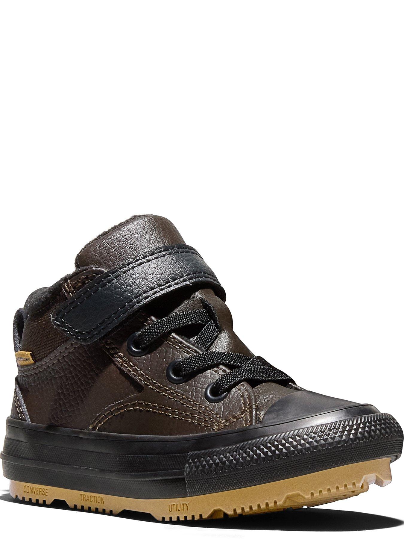 Image 3 of 6 of Converse Infant Seasonal Color Chuck Taylor All Star Malden Street Boot Trainers - Brown