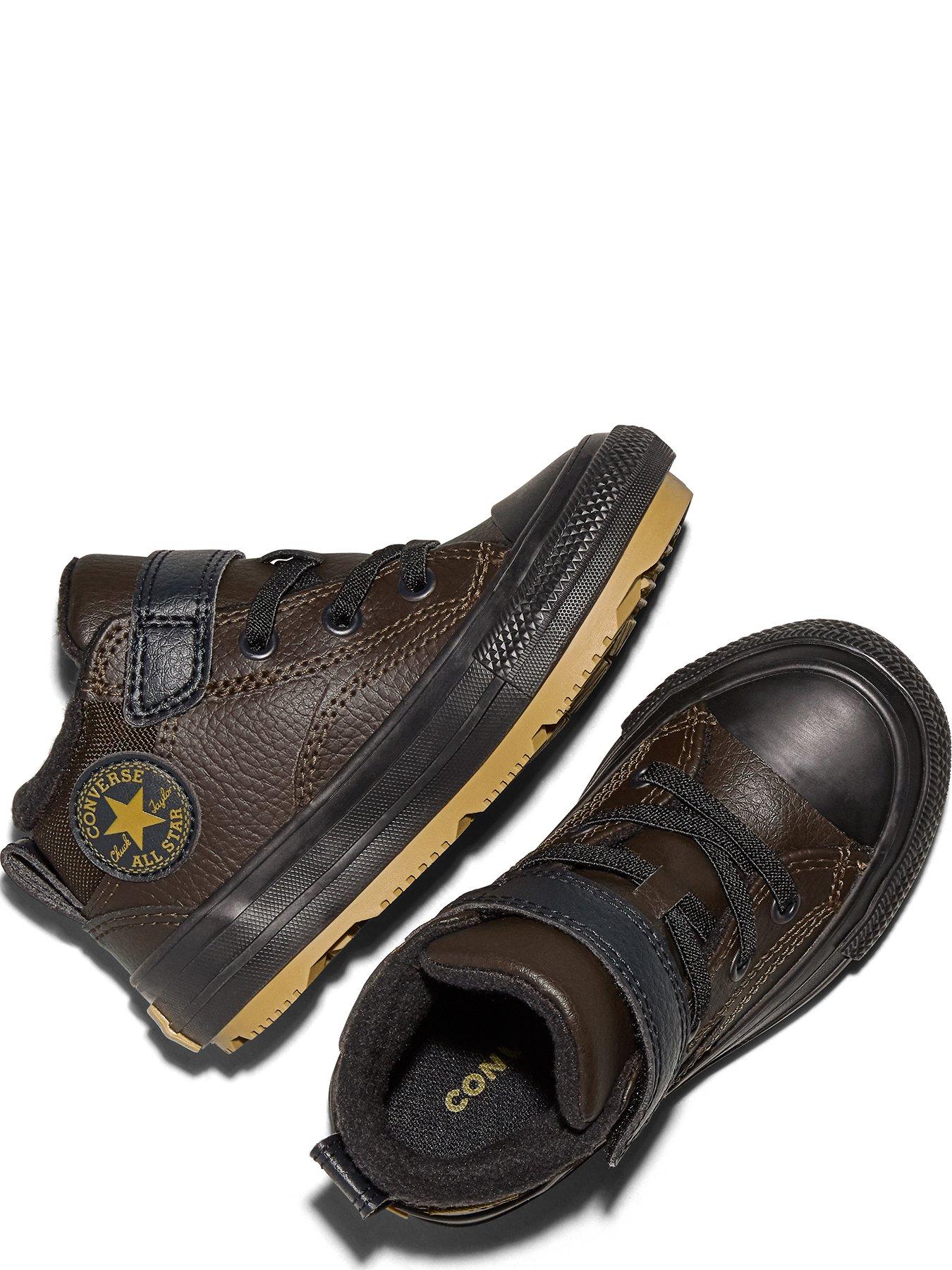 Image 4 of 6 of Converse Infant Seasonal Color Chuck Taylor All Star Malden Street Boot Trainers - Brown