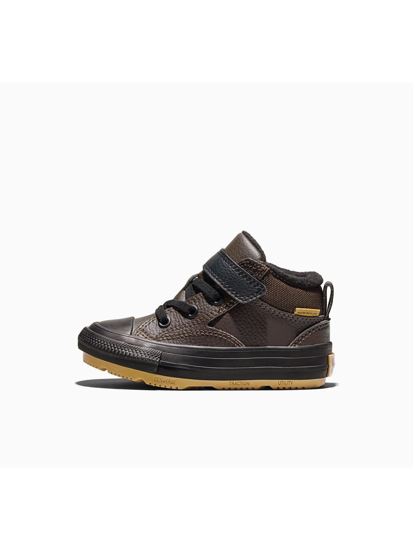 Image 5 of 6 of Converse Infant Seasonal Color Chuck Taylor All Star Malden Street Boot Trainers - Brown