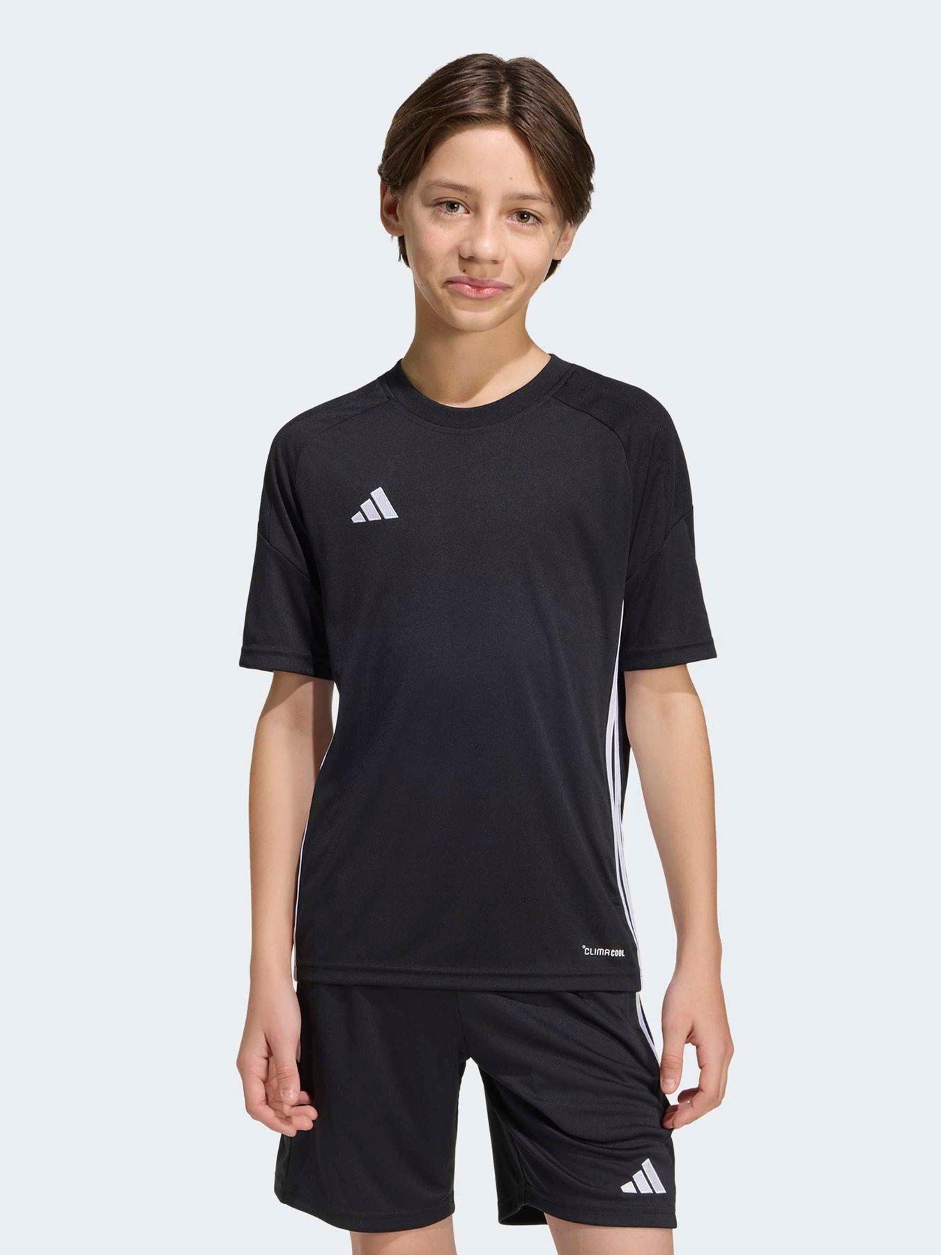 Adidas Junior Football Tiro Essentials Jersey - Black