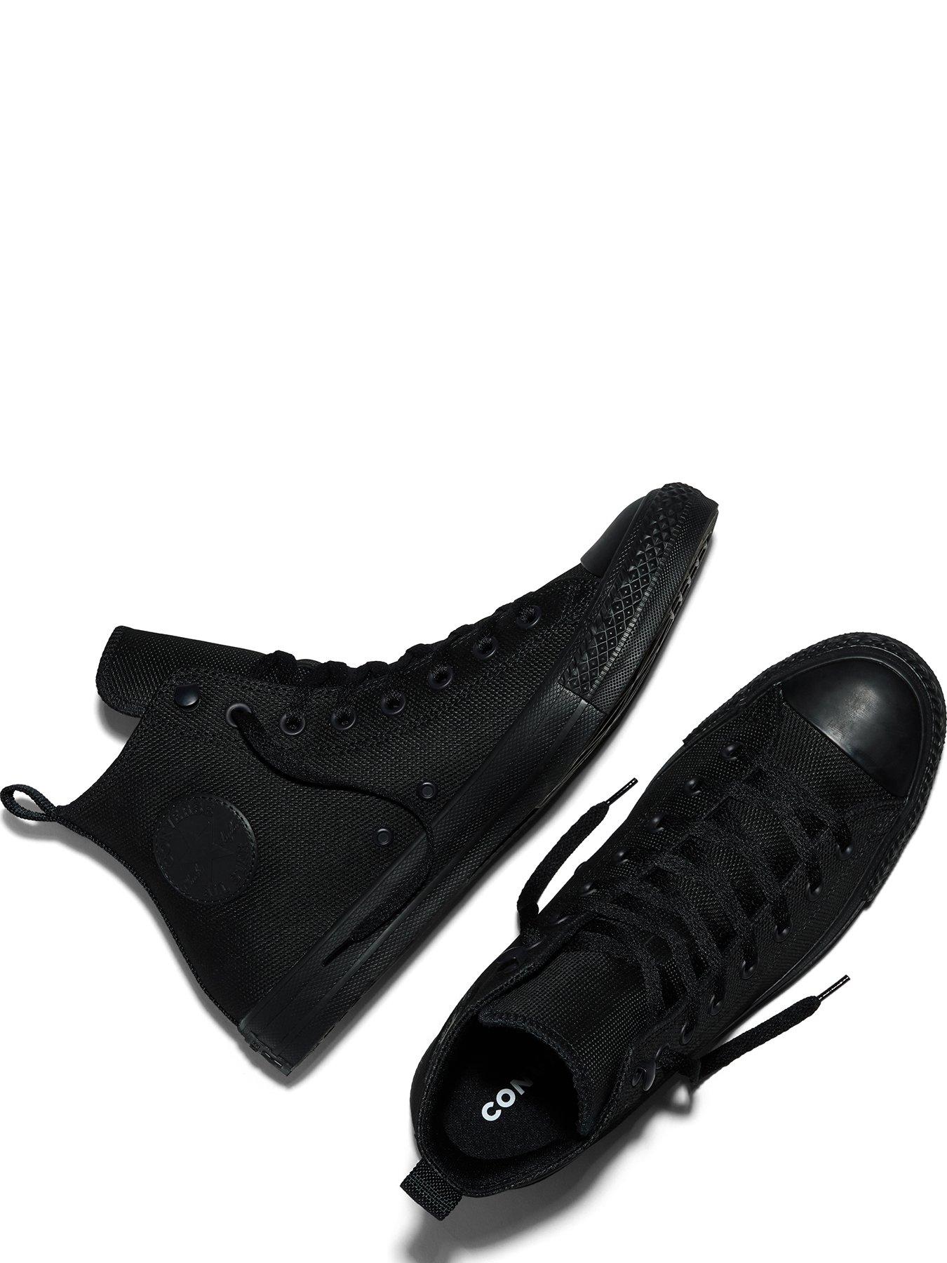 Image 4 of 5 of Converse Men's Chuck Taylor All Star High TecTuff Trainers - Black