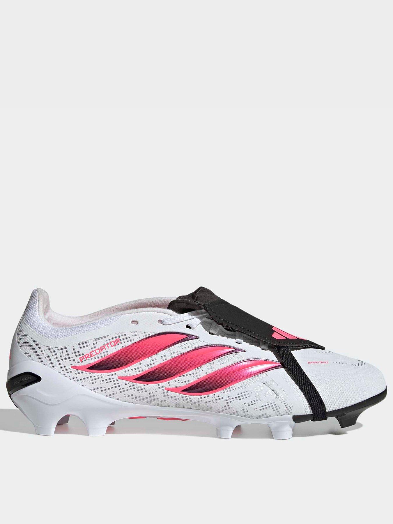 Adidas Mens Predator League Folded Tongue Firm Ground Football Boots - White