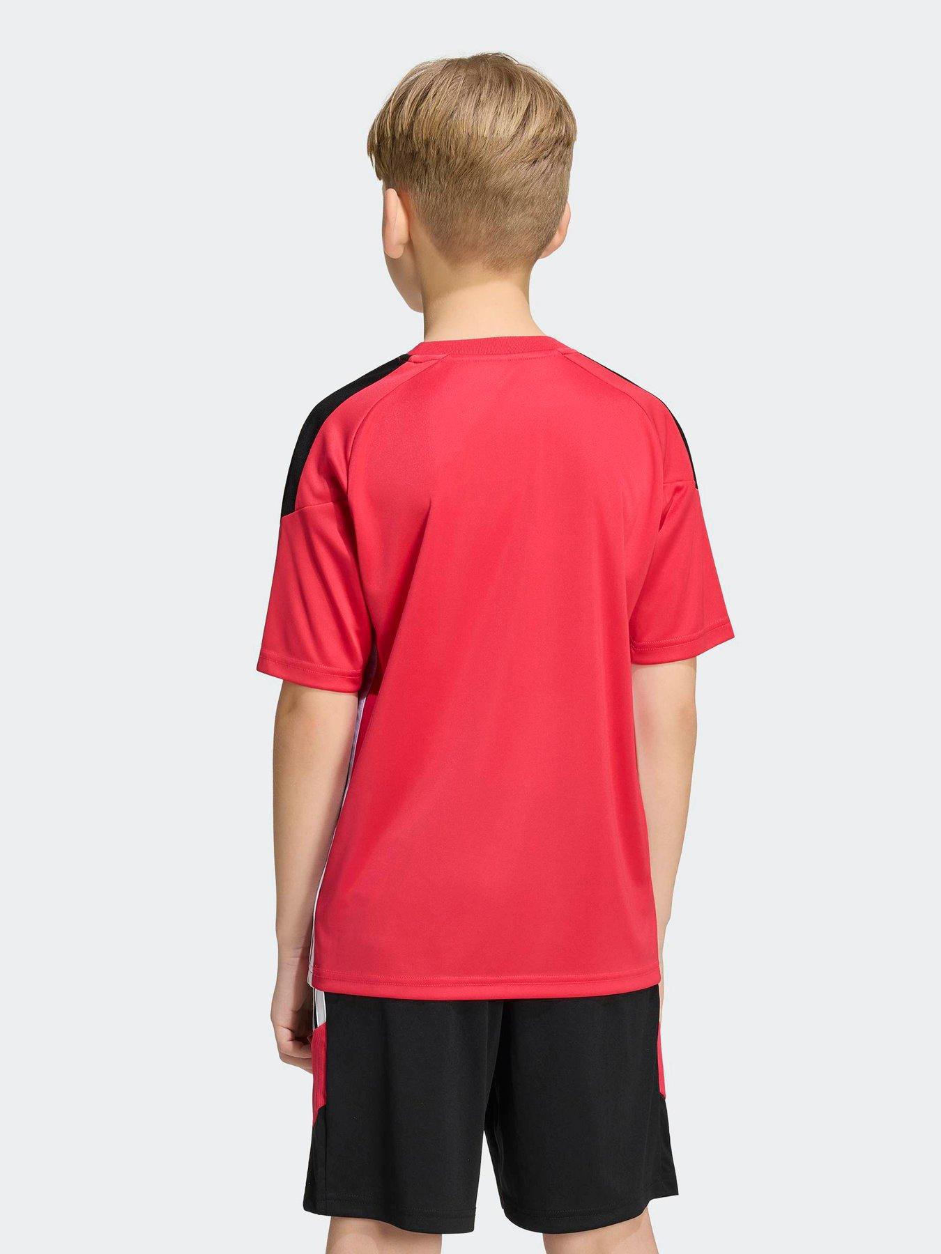 Image 2 of 5 of adidas Junior Football Tiro Essentials Jersey - Pink
