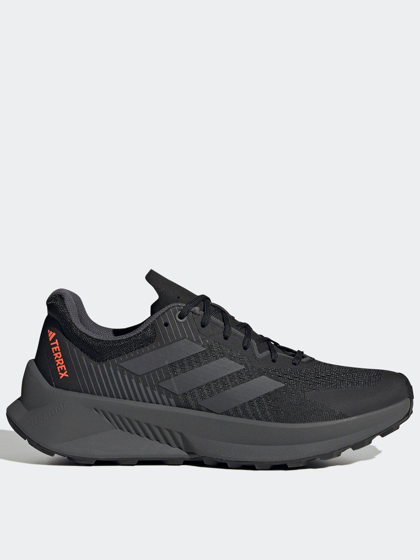 adidas Terrex Mens Trail Running Agravic Lite Trainers - Black