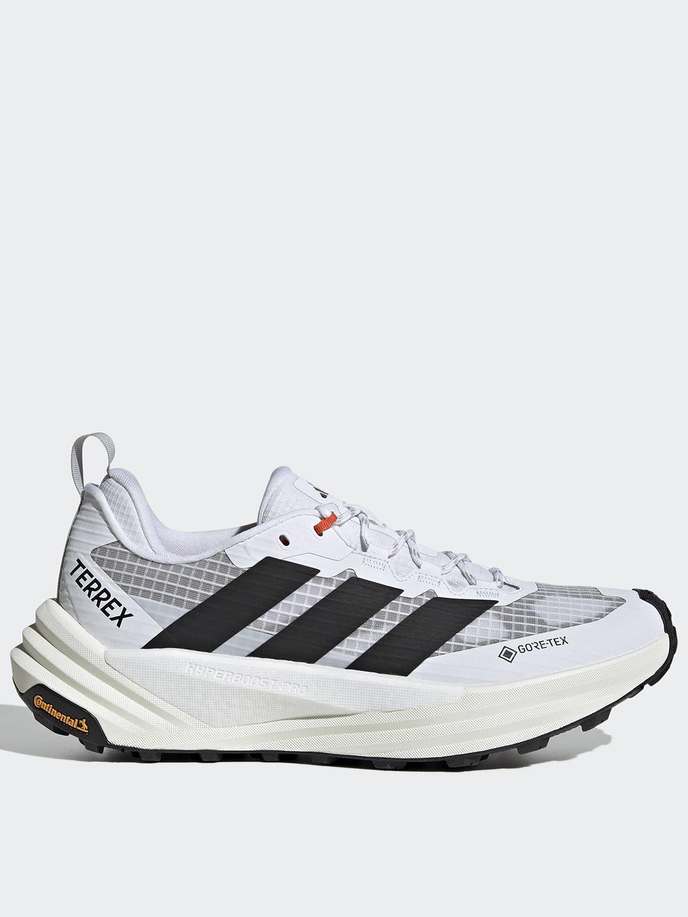 adidas Terrex Mens Freehiker 3 Low Goretex Hiking Shoes - White