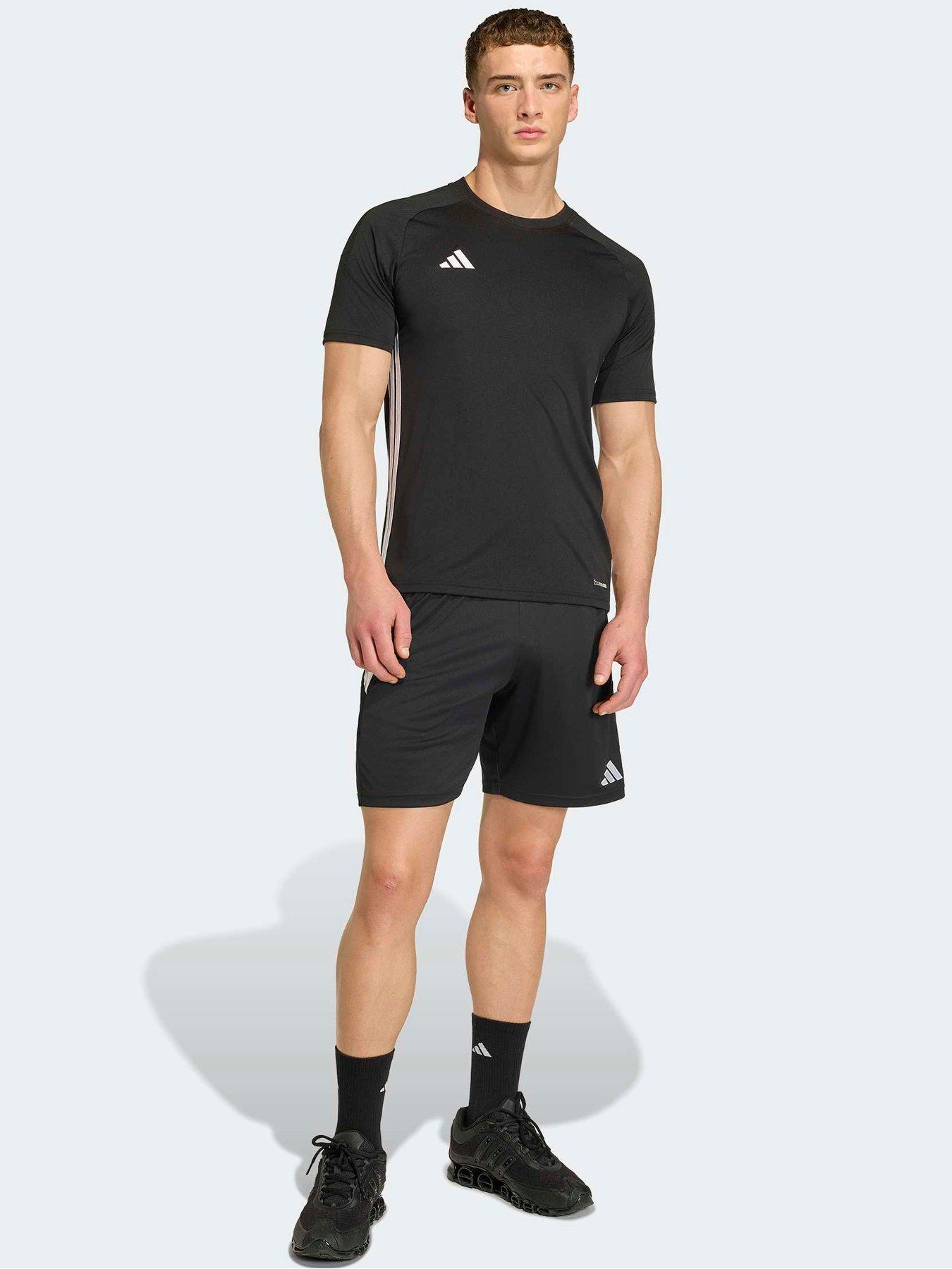 Image 3 of 5 of adidas Mens Tiro Essentials Tee- Black