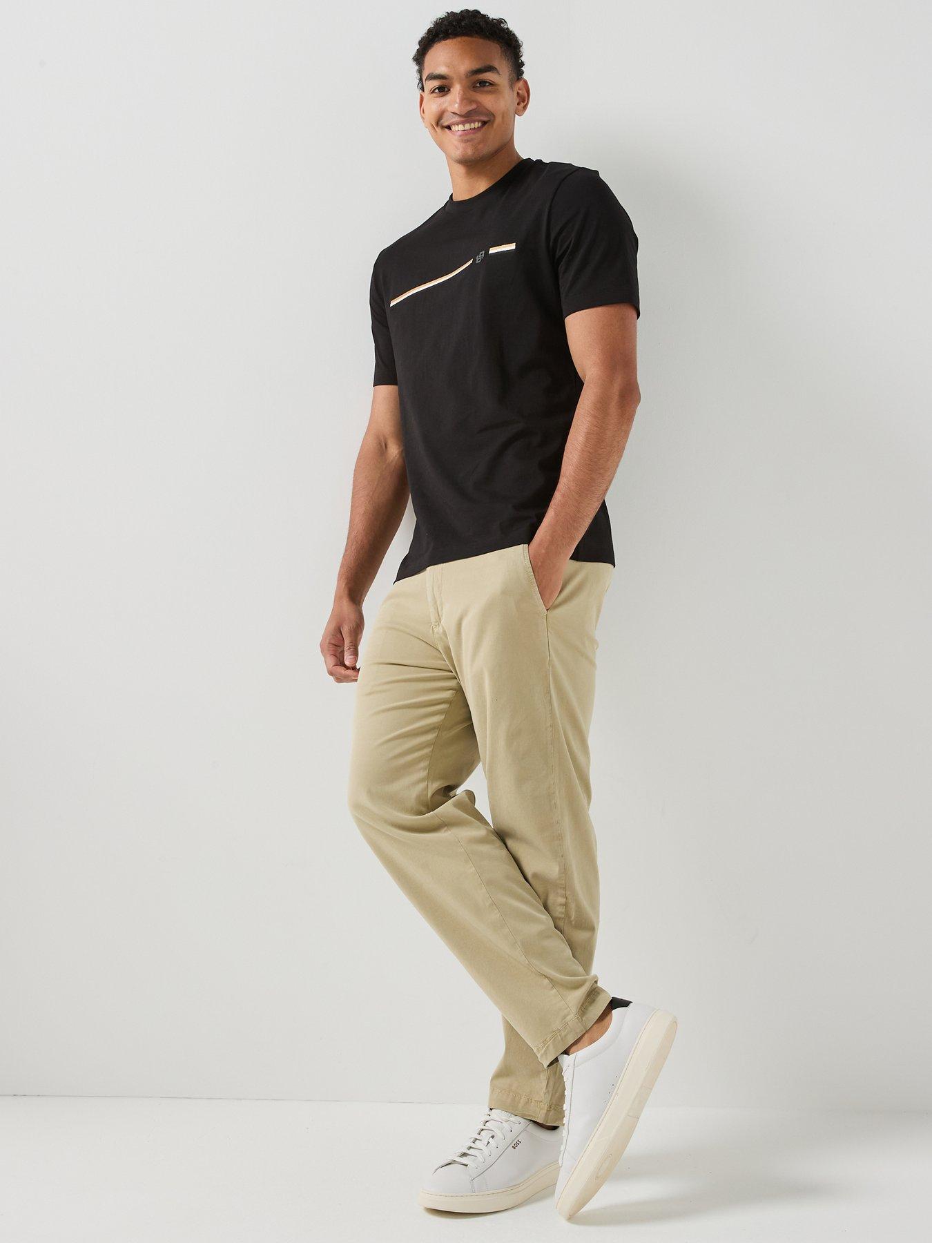 Image 3 of 6 of BOSS Emblem Logo T-Shirt - Black